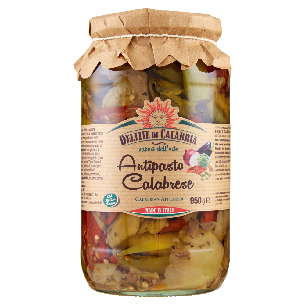 Delizie di Calabria Antipasto Calabrese 950 g
