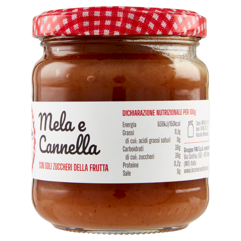 Le Conserve della Nonna Mela e Cannella 210 g