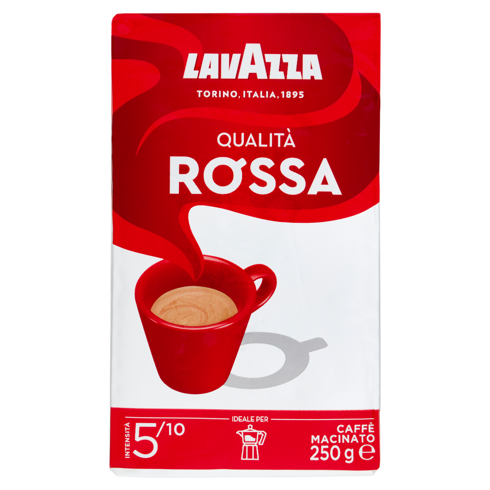 Lavazza Qualit&agrave; Rossa Caff&egrave; Macinato 250 g