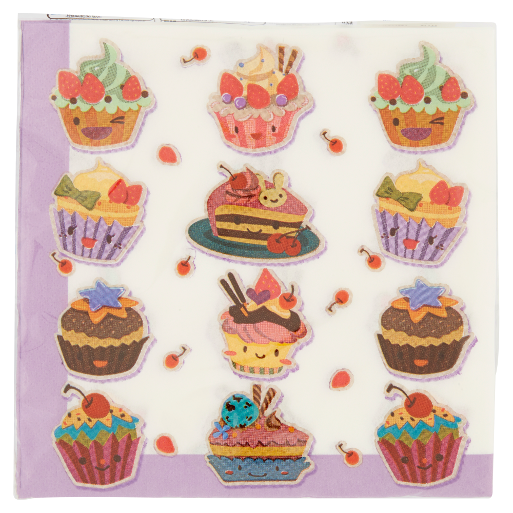 20 Tovaglioli 2 veli 33x33 cm Sweet