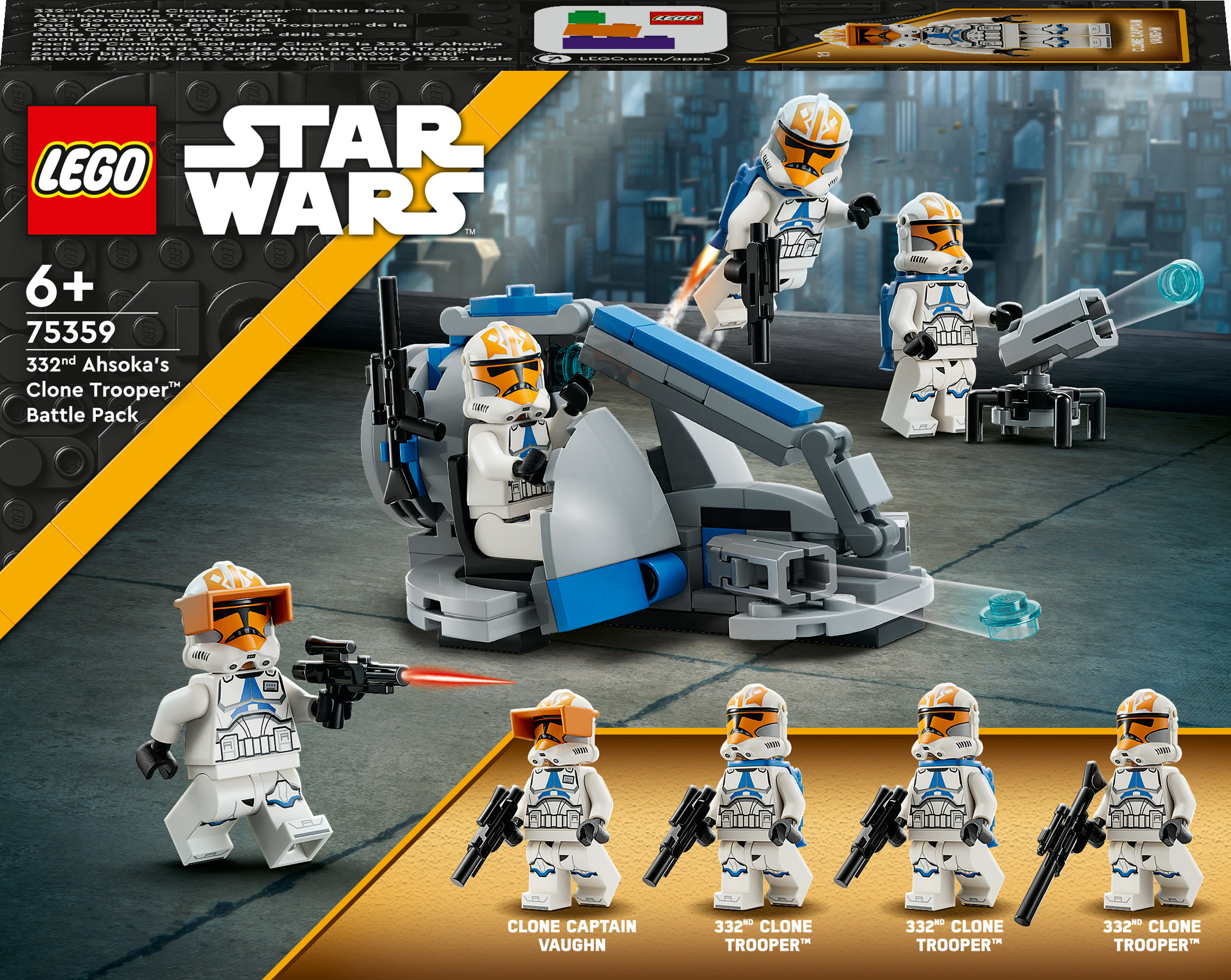 LEGO Star Wars Battle Pack Clone Trooper™ della 332a compagnia di Ahsoka