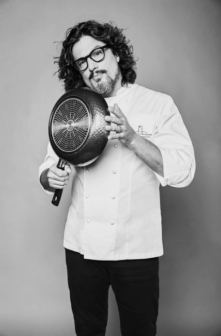 H&H Lifestyle Batteria di Pentole 6 Pezzi Chef Borghese - Alluminio Antiaderente Effetto Pietra, Adatte a Induzione