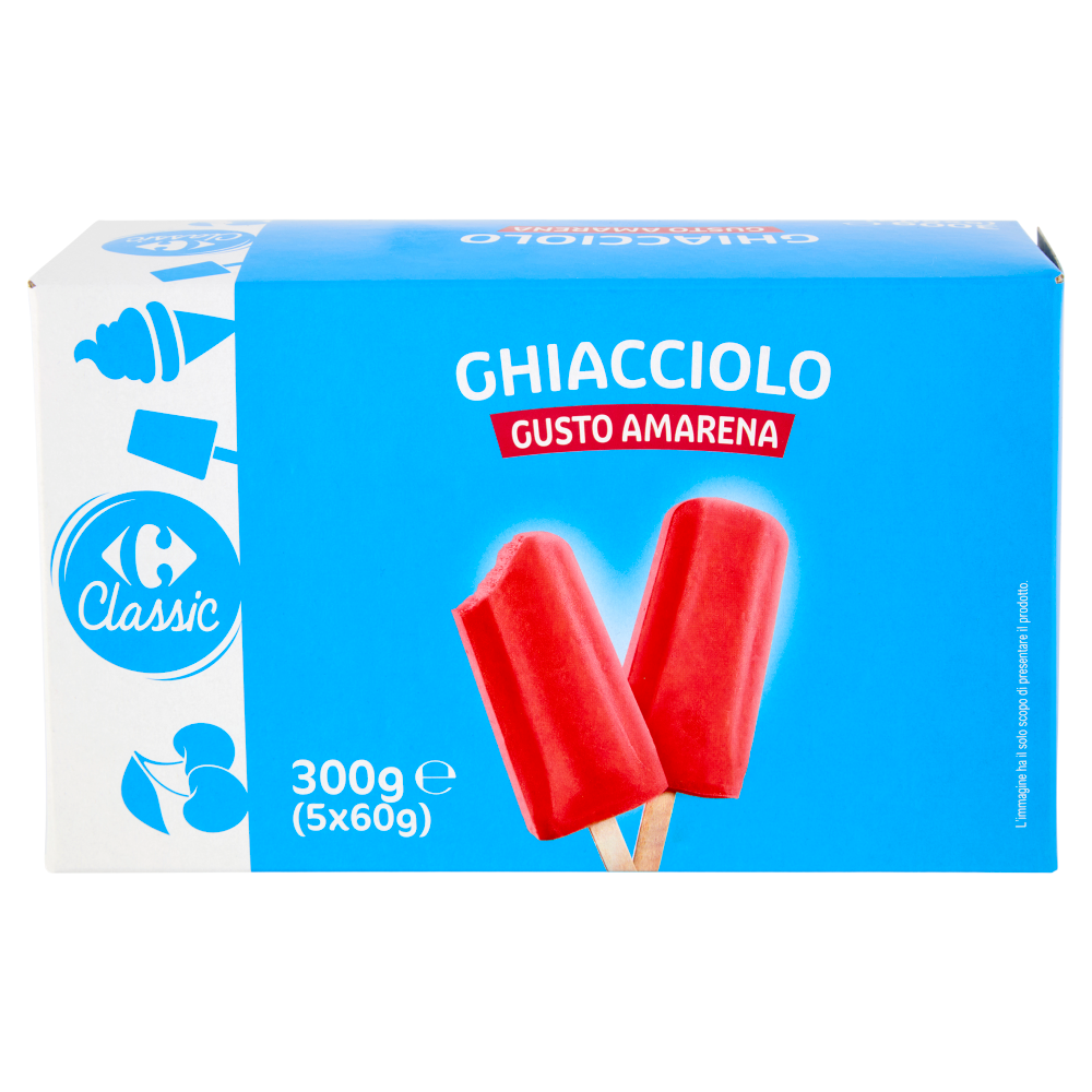 Carrefour Classic Ghiacciolo Gusto Amarena 6 x 50 g