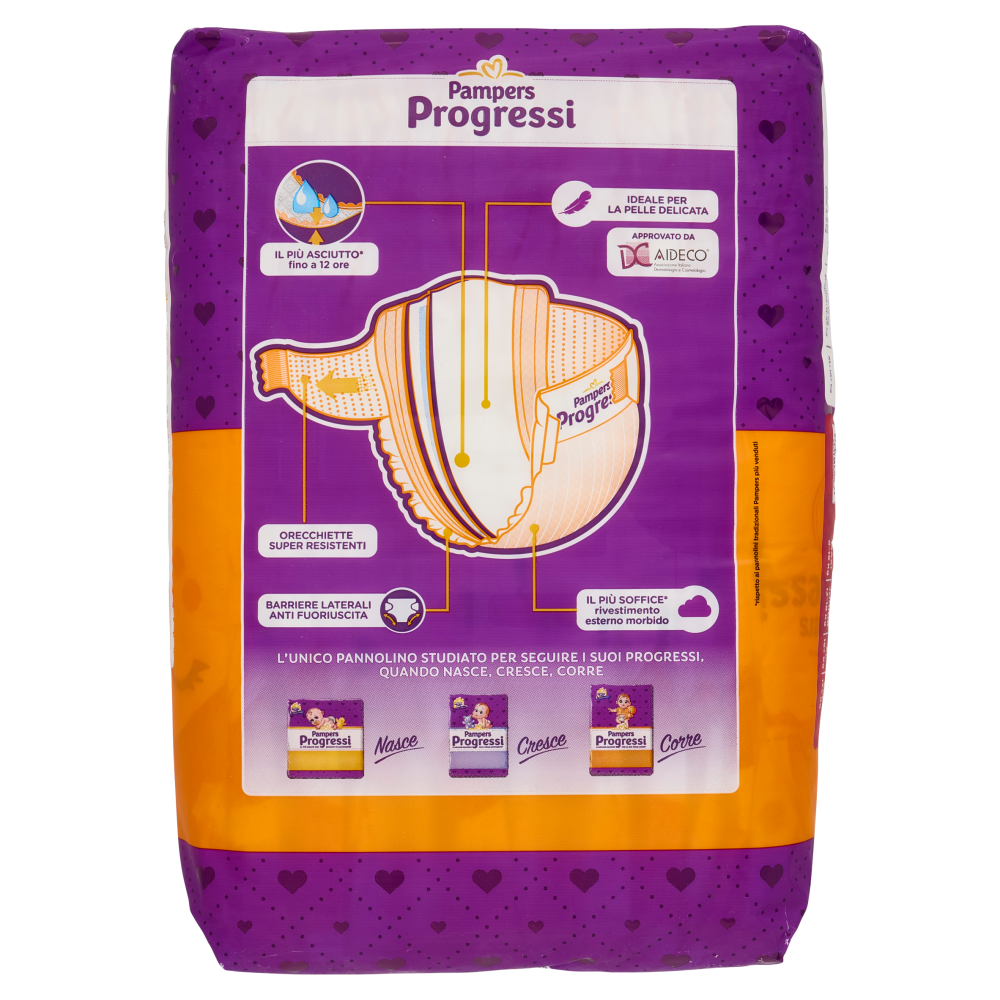 Pampers Progressi Large 17 pz