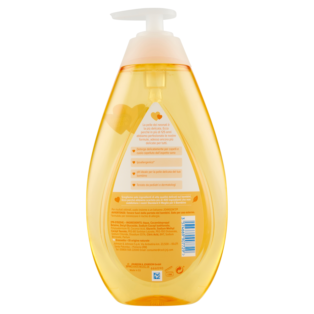 Johnson's baby shampoo 750 ml Carrefour