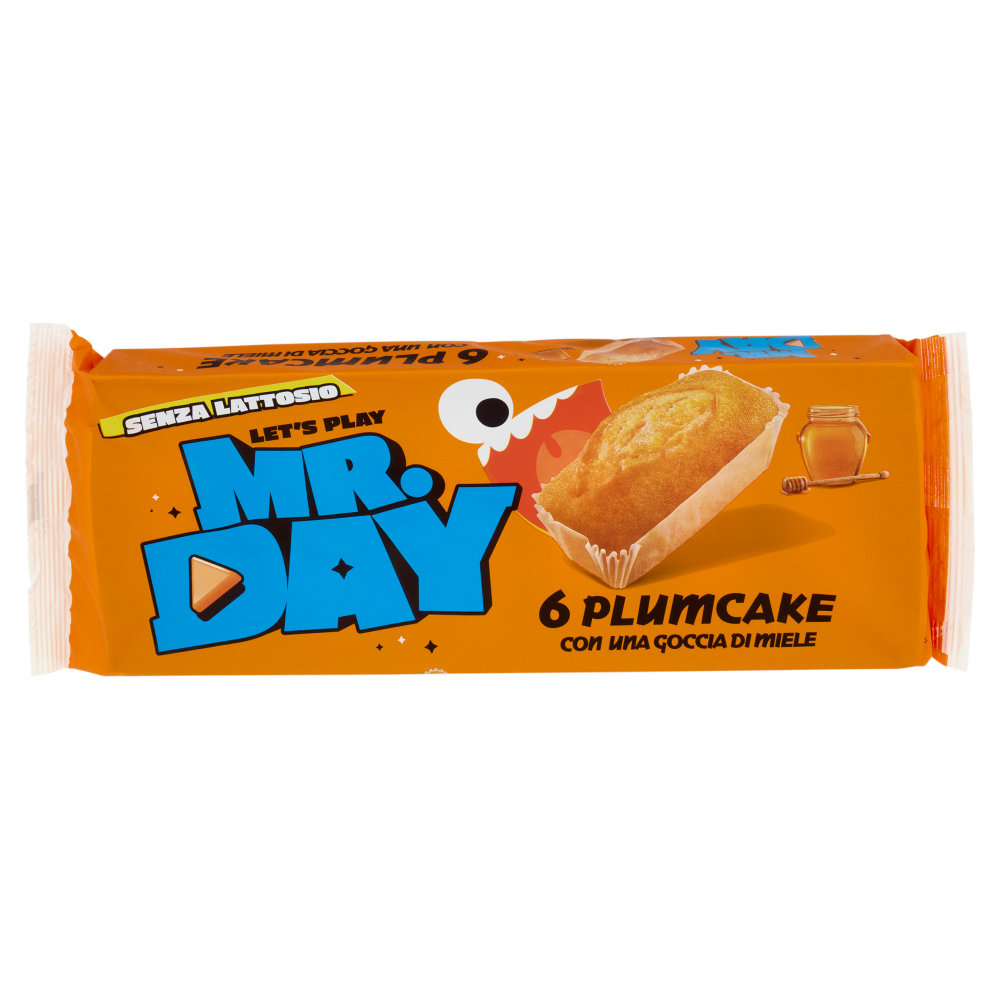 Mr.Day 6 Plumcake con una Goccia di Miele 6 x 31,7 g