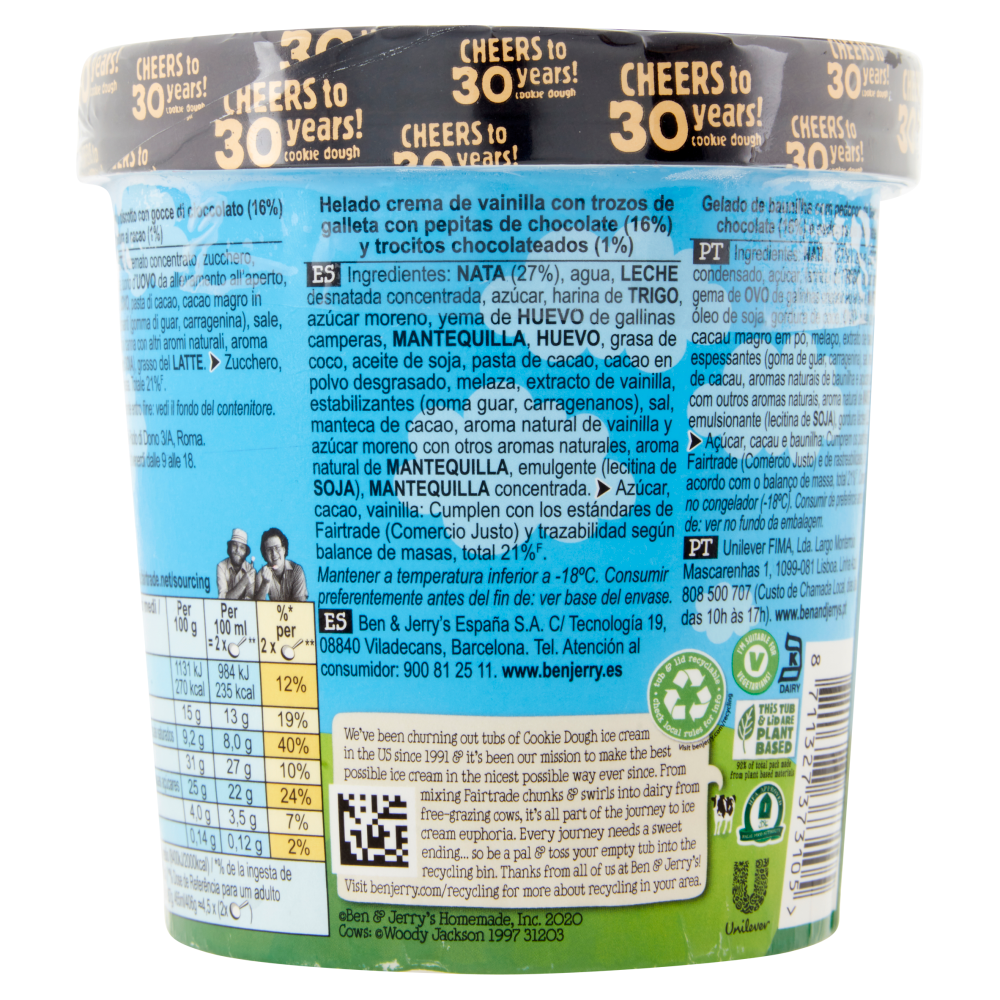 Ben & Jerry's Cookie Dough 406 g