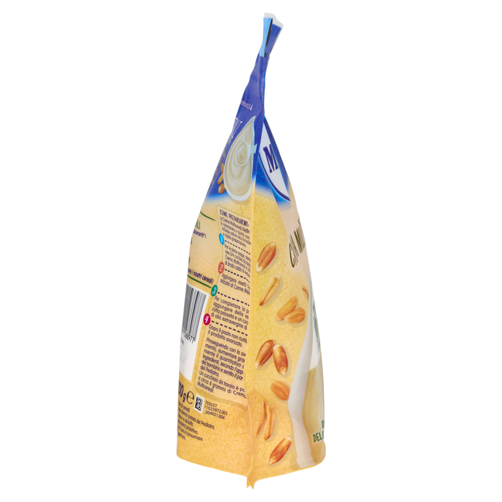 MELLIN Crema Multicereali, Confezione Apri&Chiudi, dall'inizio dello Svezzamento, 200g