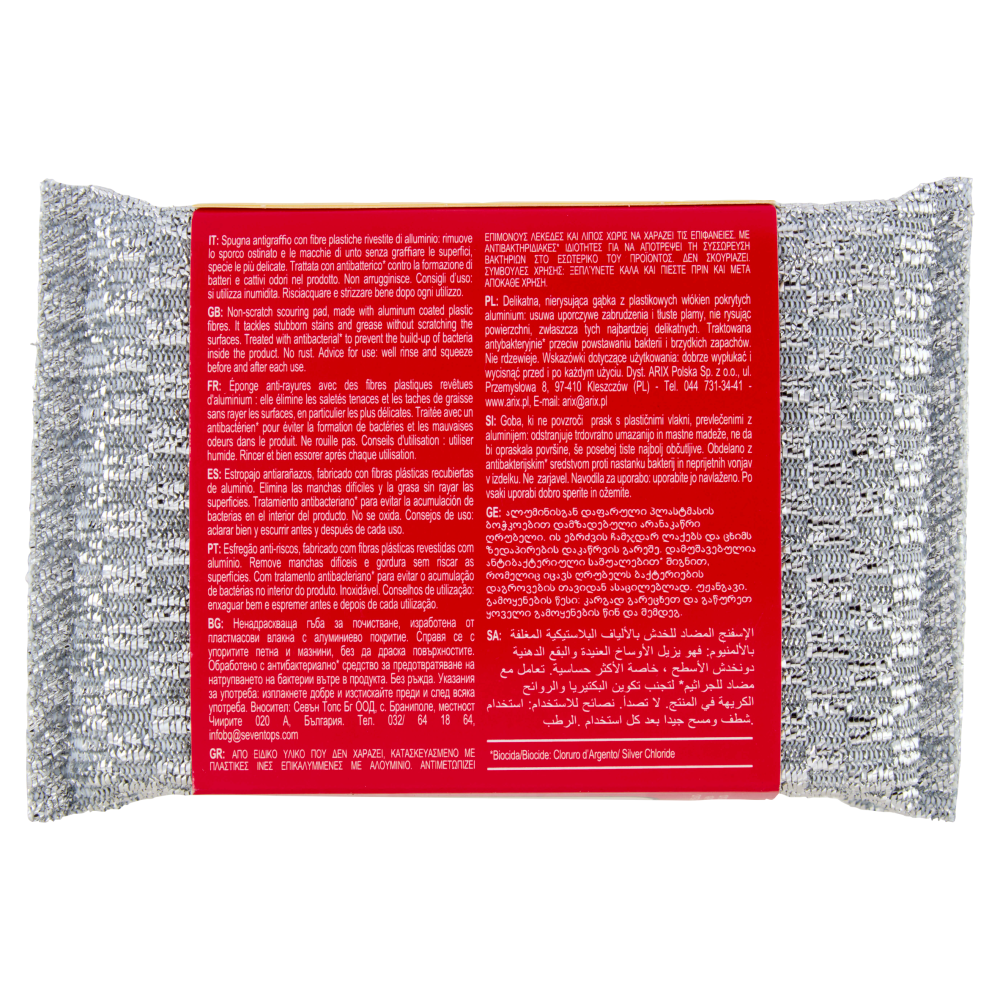 MasterClean SilverPad Antigraffio 2 pz + 1 Gratis