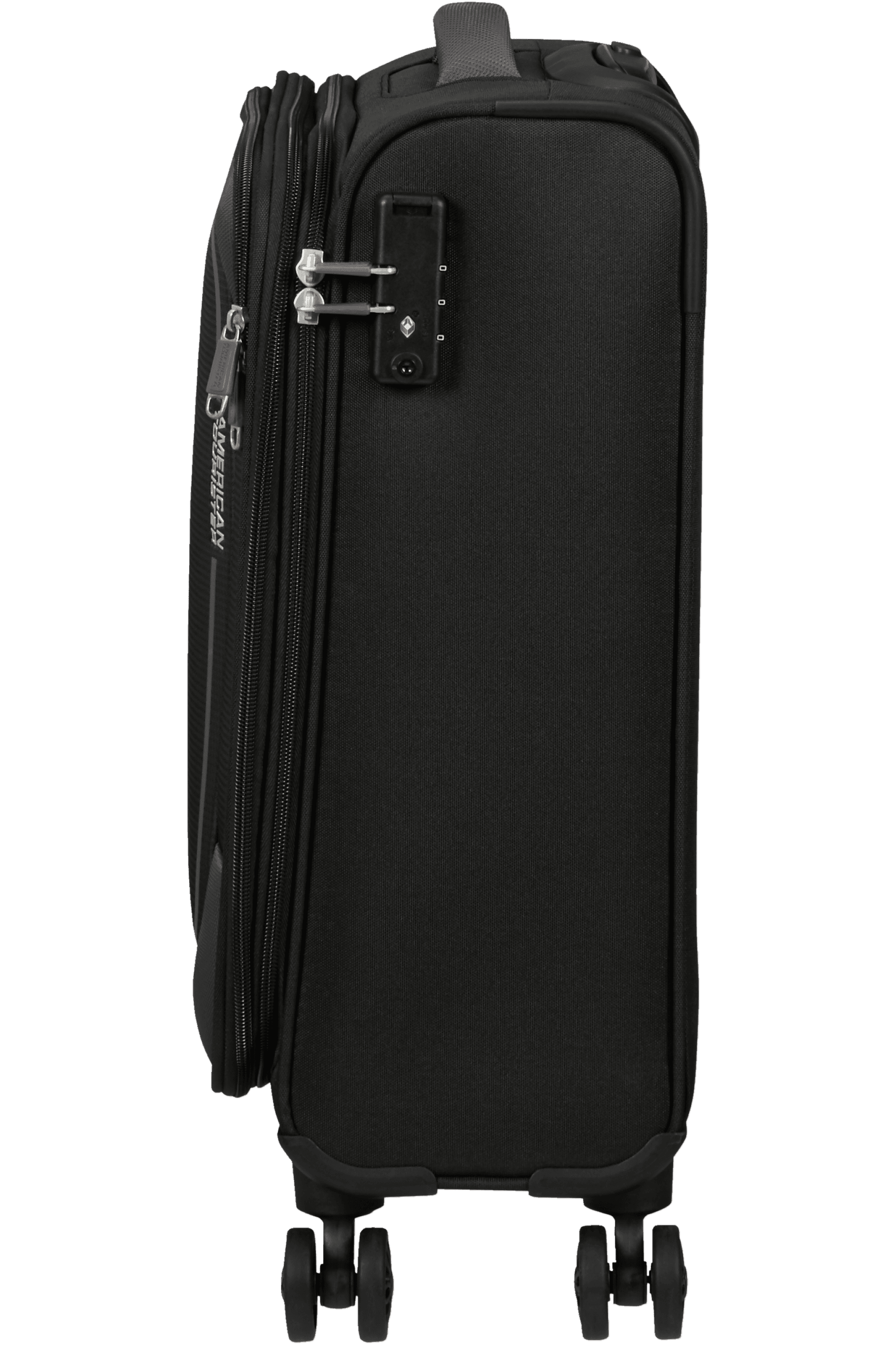 American Tourister 146516-0423 bagaglio Trolley Guscio morbido Nero 35 L Poliestere