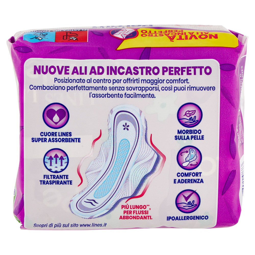 Lines Petalo lungo con ali 10 pz