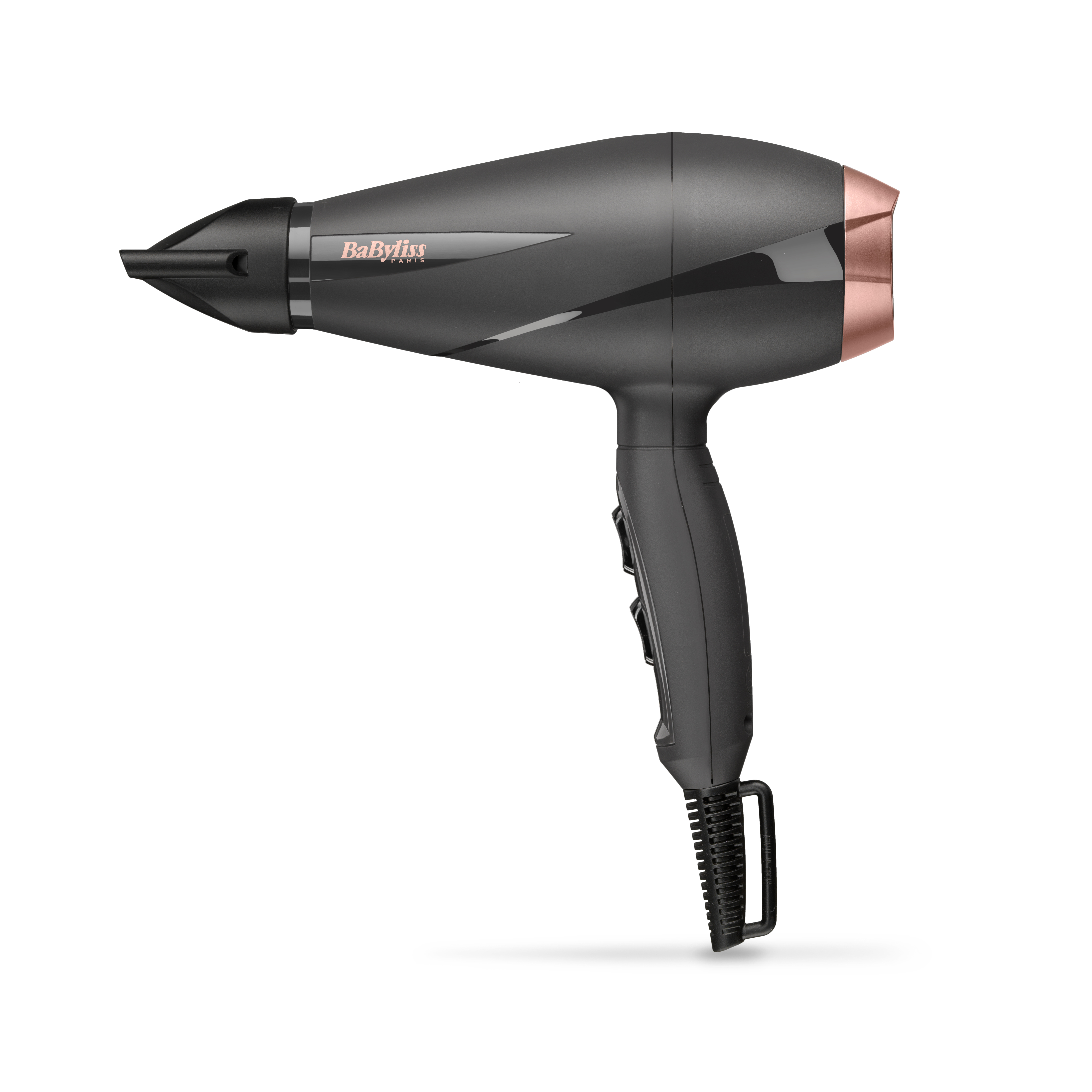 BaByliss Smooth Pro 2100 asciuga capelli 2100 W Nero, Oro rosa