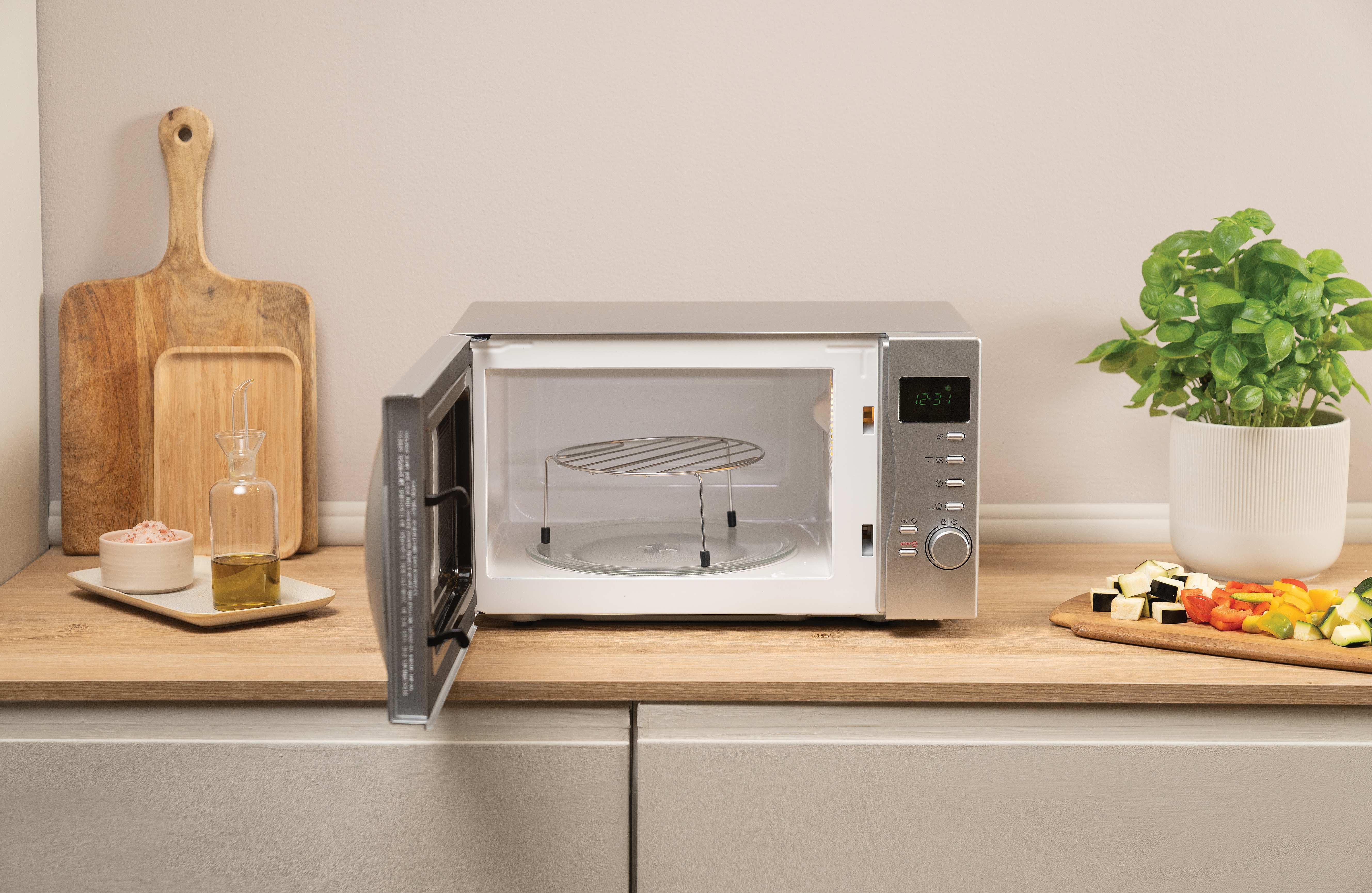 Candy Smart CMG2071DS Argento Microonde con grill Superficie piana 20 L 700 W