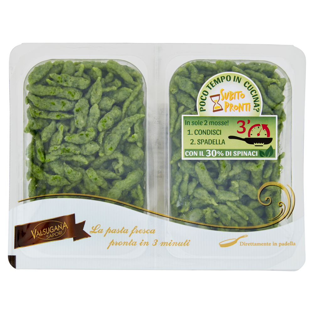 Valsugana Sapori Sp&auml;tzle Verdi 2 x 250 g
