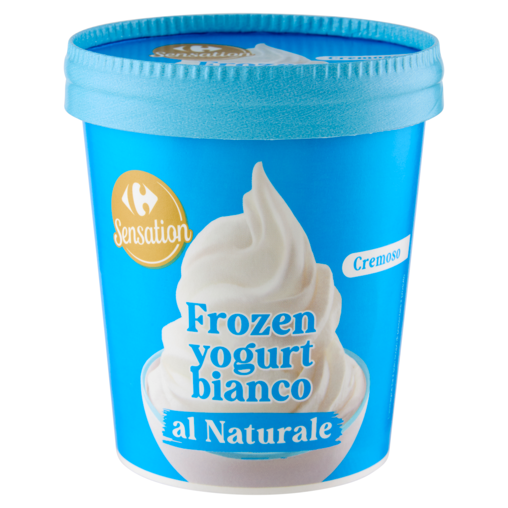 Carrefour Sensation Frozen yogurt bianco al Naturale 300 g