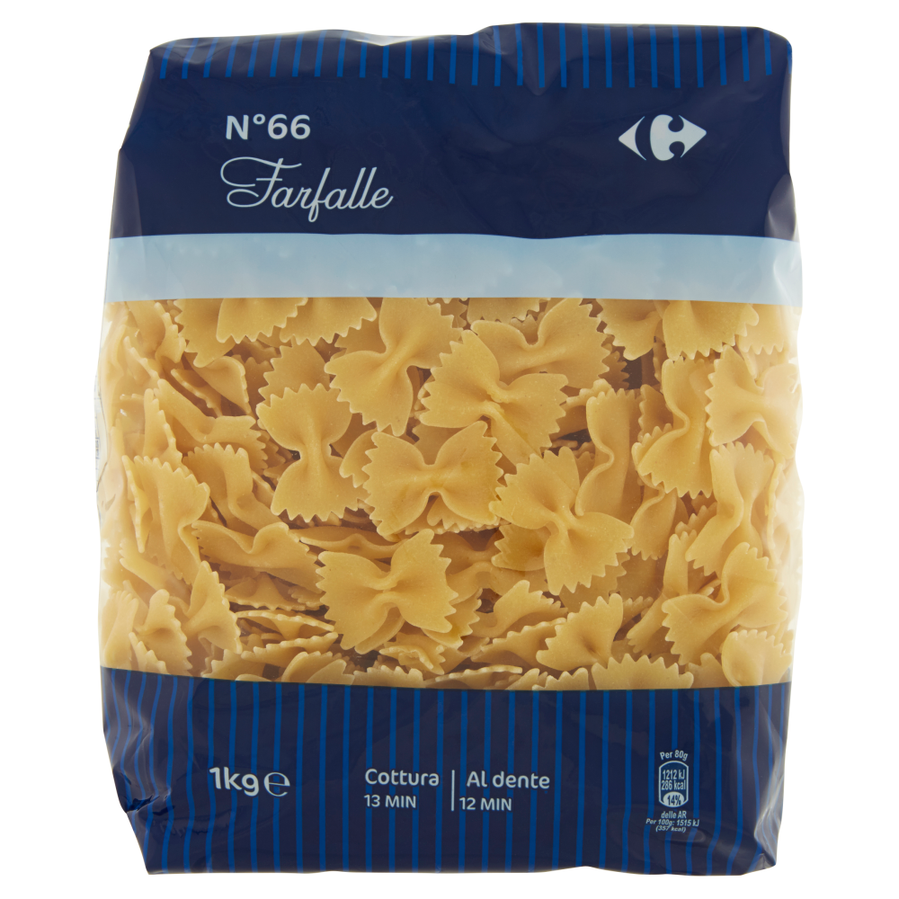 Carrefour N°66 Farfalle 1 kg