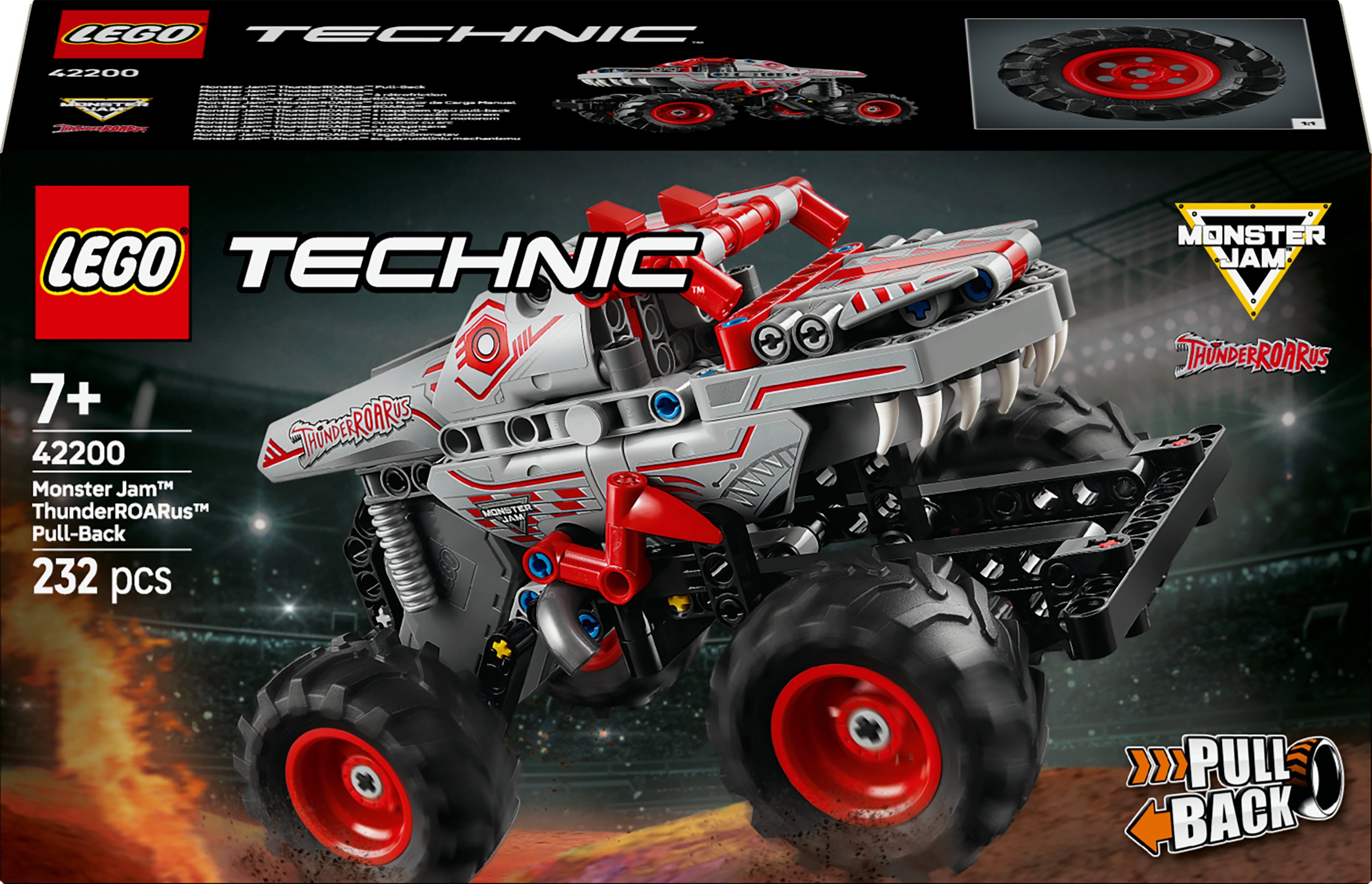 LEGO Technic Pull-back Monster Jam™ ThunderROARus™