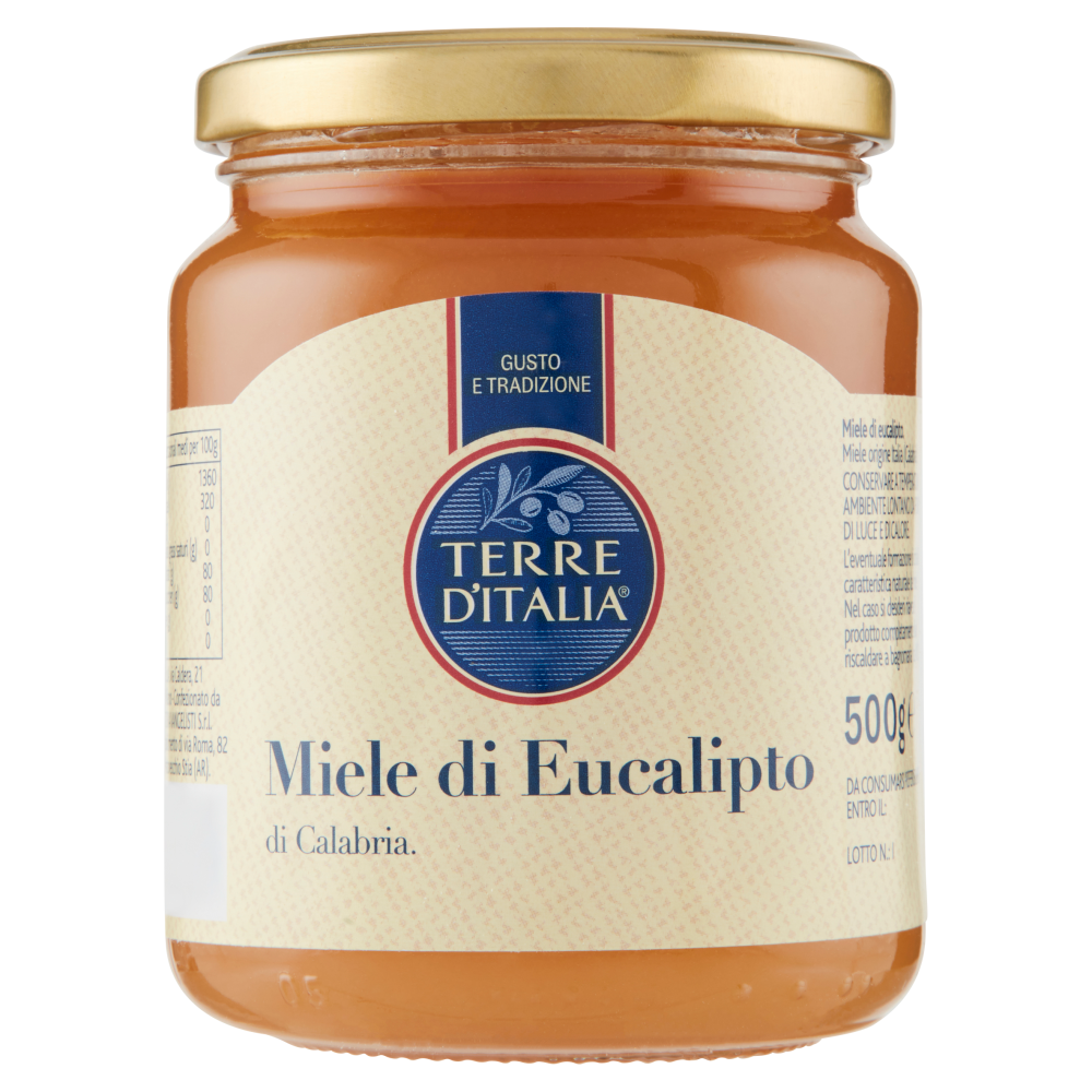 Terre d'Italia Miele di Eucalipto di Calabria 500 g