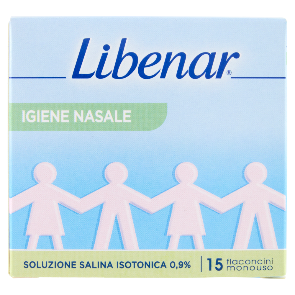Libenar Igiene Nasale flaconcini monouso 15 x 5 ml