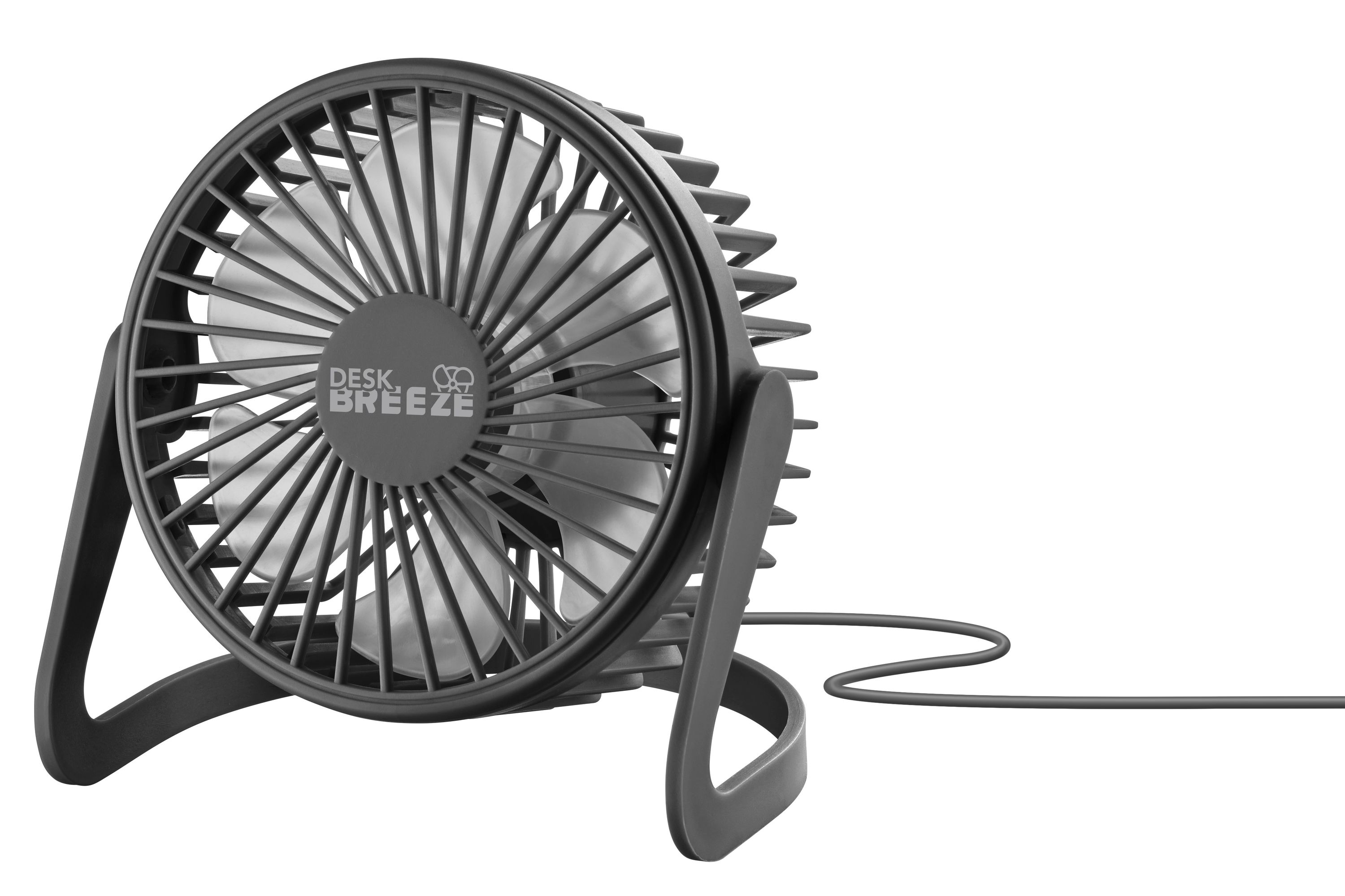 Tech Pop Desk Breeze Ventilatore portatile con cavo usb integrato