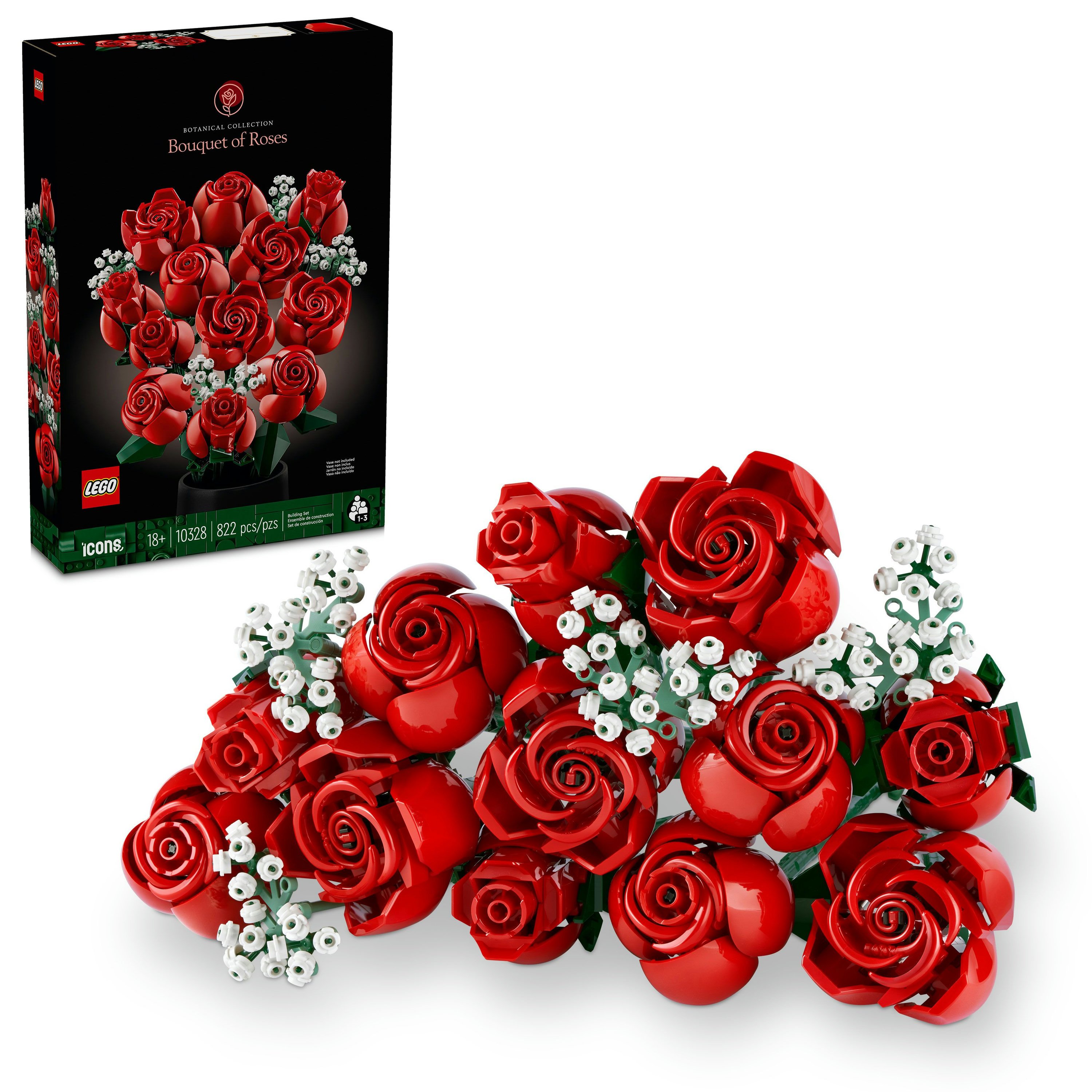 LEGO Botanicals Bouquet di rose