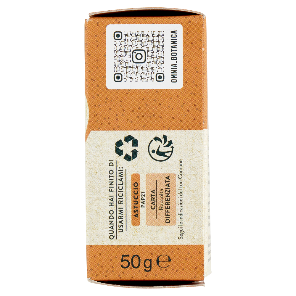 Omnia Botanica Scrub Viso Solido Ginseng & Nocciola 50 g