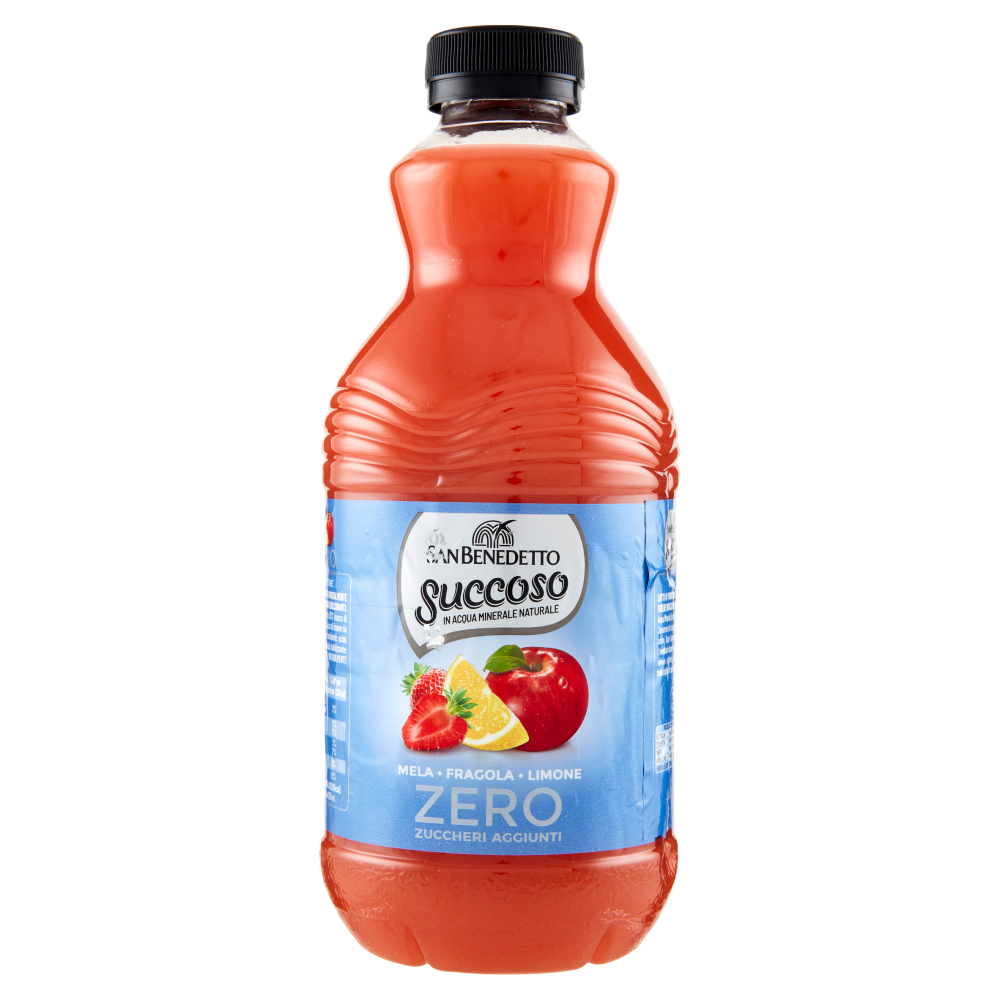 San Benedetto Succoso Zero Mela Fragola Limone PET 0,90 L