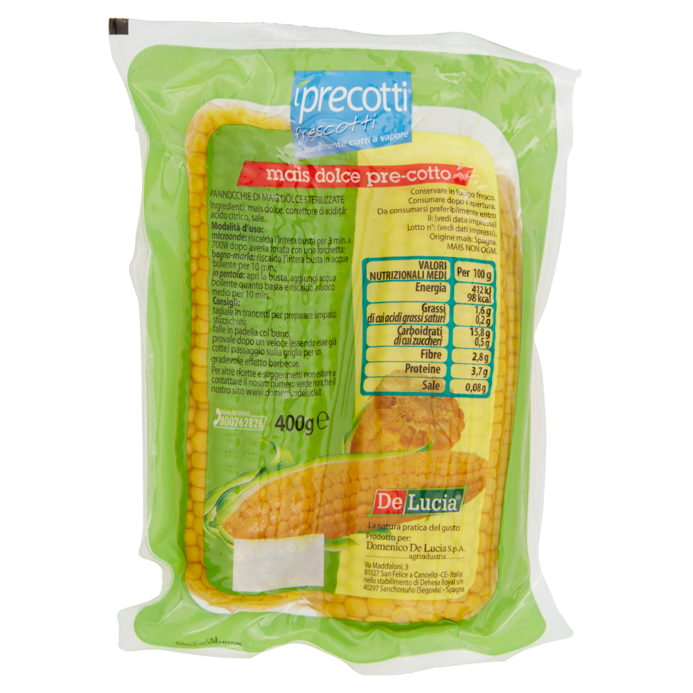 i precotti frescotti mais dolce pre-cotto 400 g