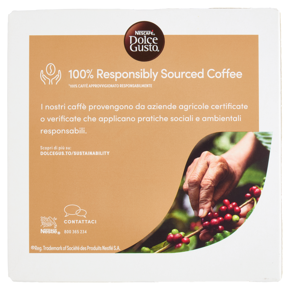 NESCAFÉ DOLCE GUSTO Cortado Espresso Macchiato Caffè 16 Capsule 100,8g