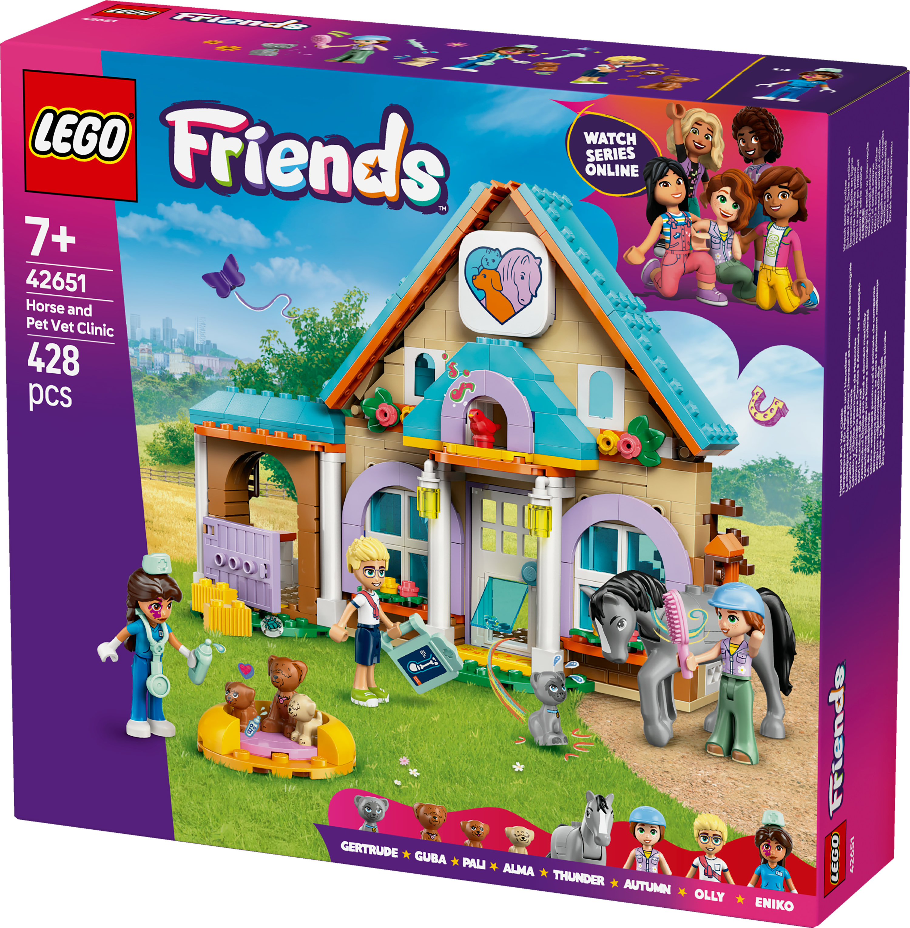 LEGO Friends Cavallo e clinica veterinaria