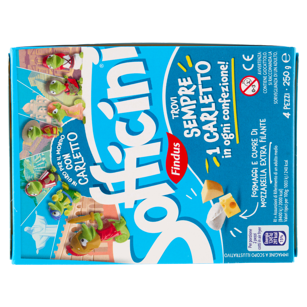 Sofficini Findus 4 Sofficini Formaggi Più Mozzarella 250 g