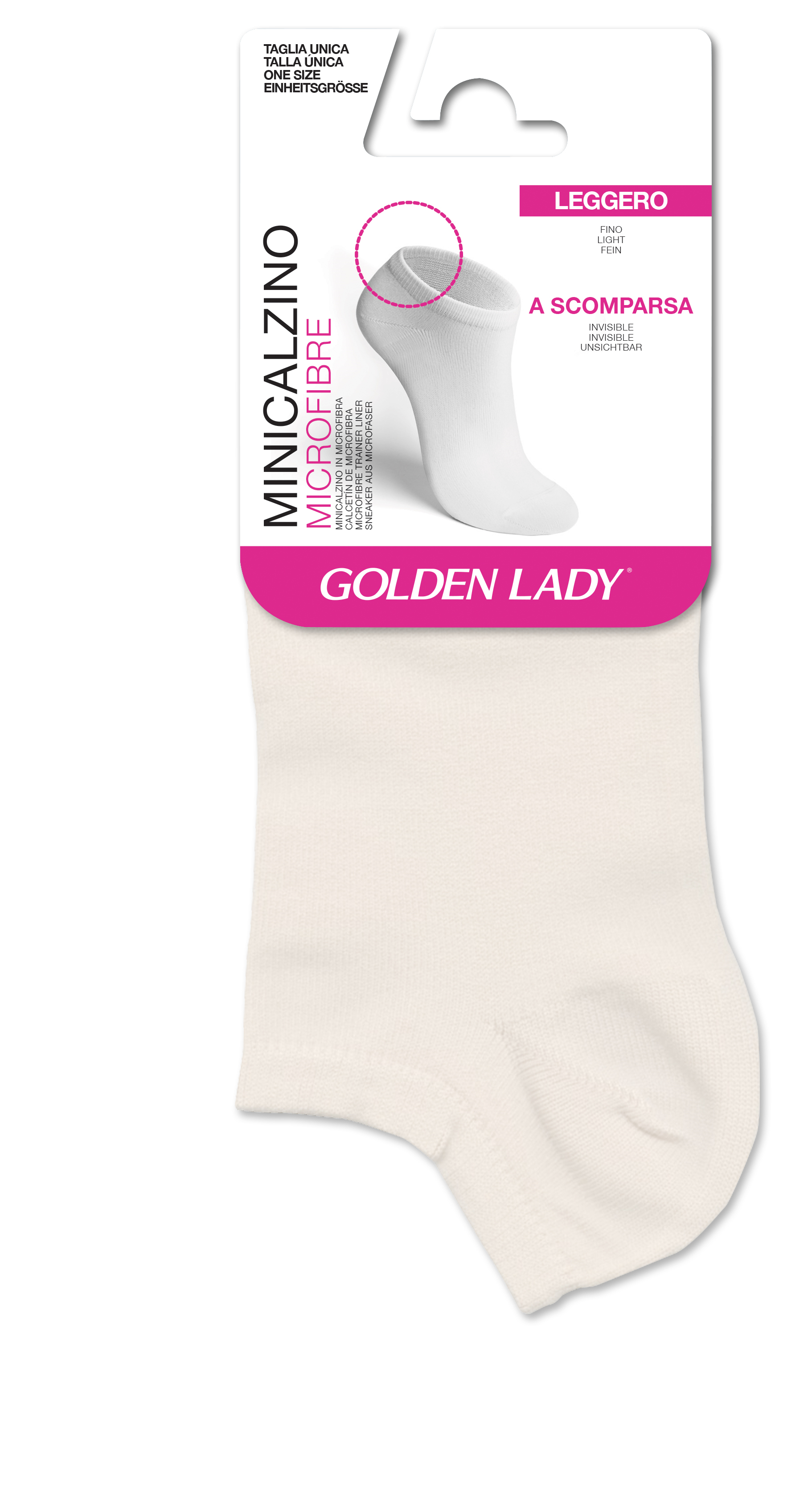 Golden Lady Calzino Trend Sport Light Bianco