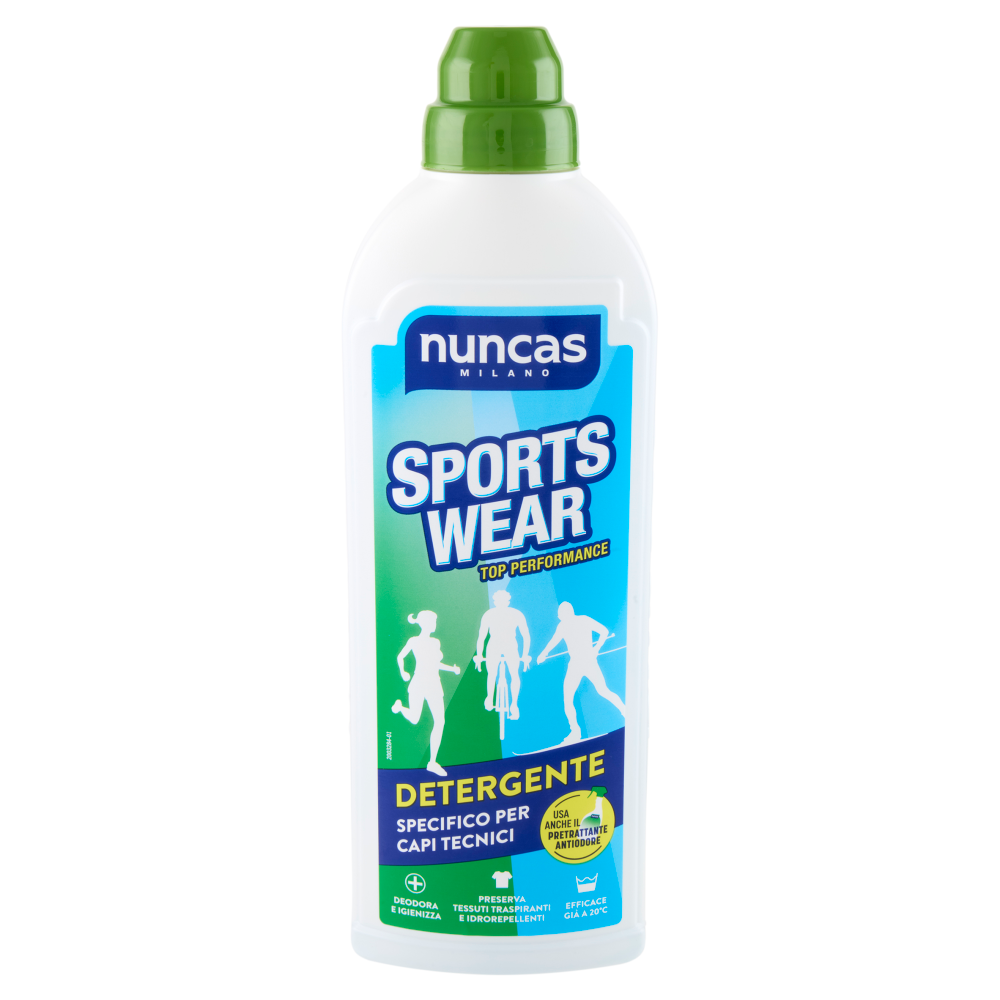 nuncas Sportswear Detergente Specifico per Capi Tecnici 750 ml