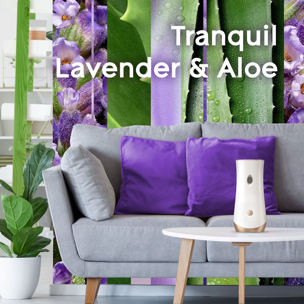 Glade Automatic Spray Ricarica, Profumatore per Ambienti, Fragranza Lavanda, 269 ml