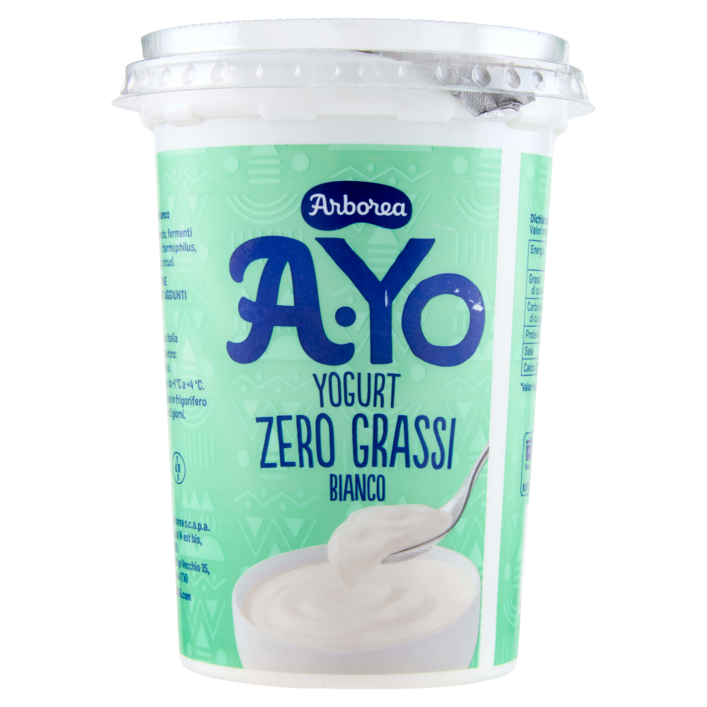 Arborea A-Yo Yogurt Zero Grassi Bianco 500 g