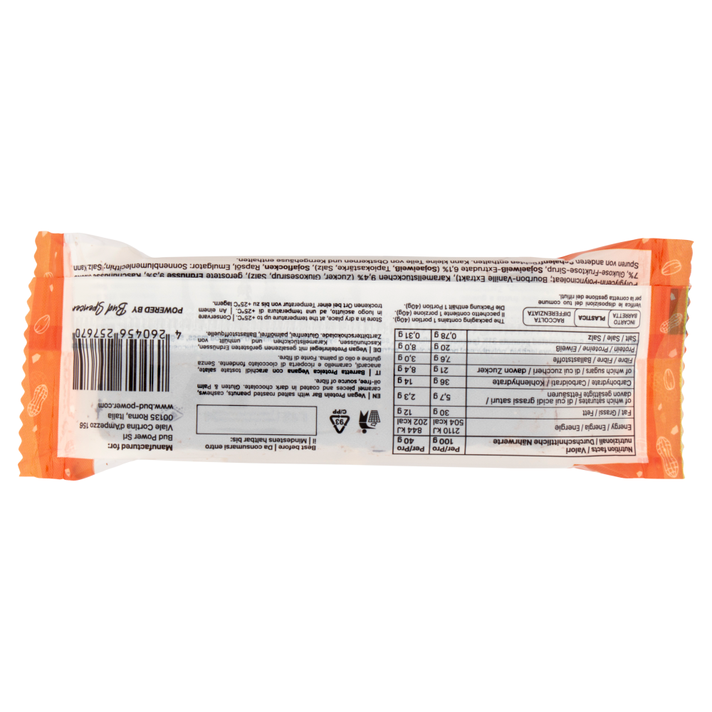 Bud Power Protein Nuts Bar Salted Caramel 40 g