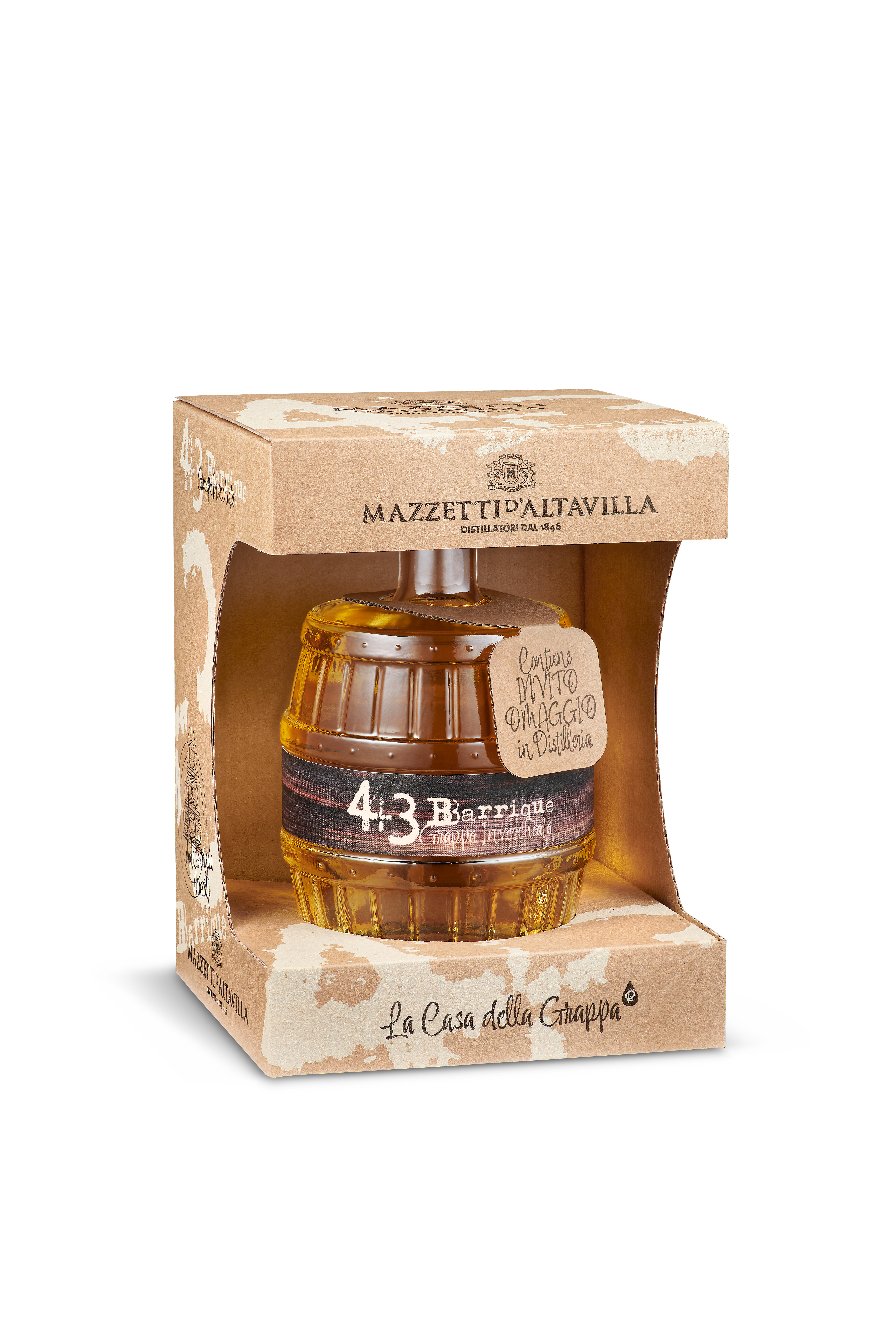 43 Barrique Grappa Invecchiata 40° 50 cl