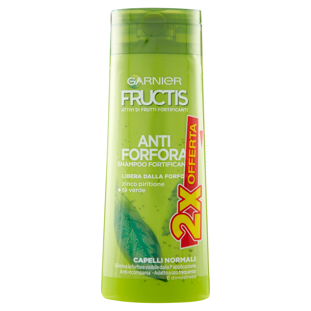 Garnier Shampoo Fructis Antiforfora, Per Capelli Normali, 250 ml