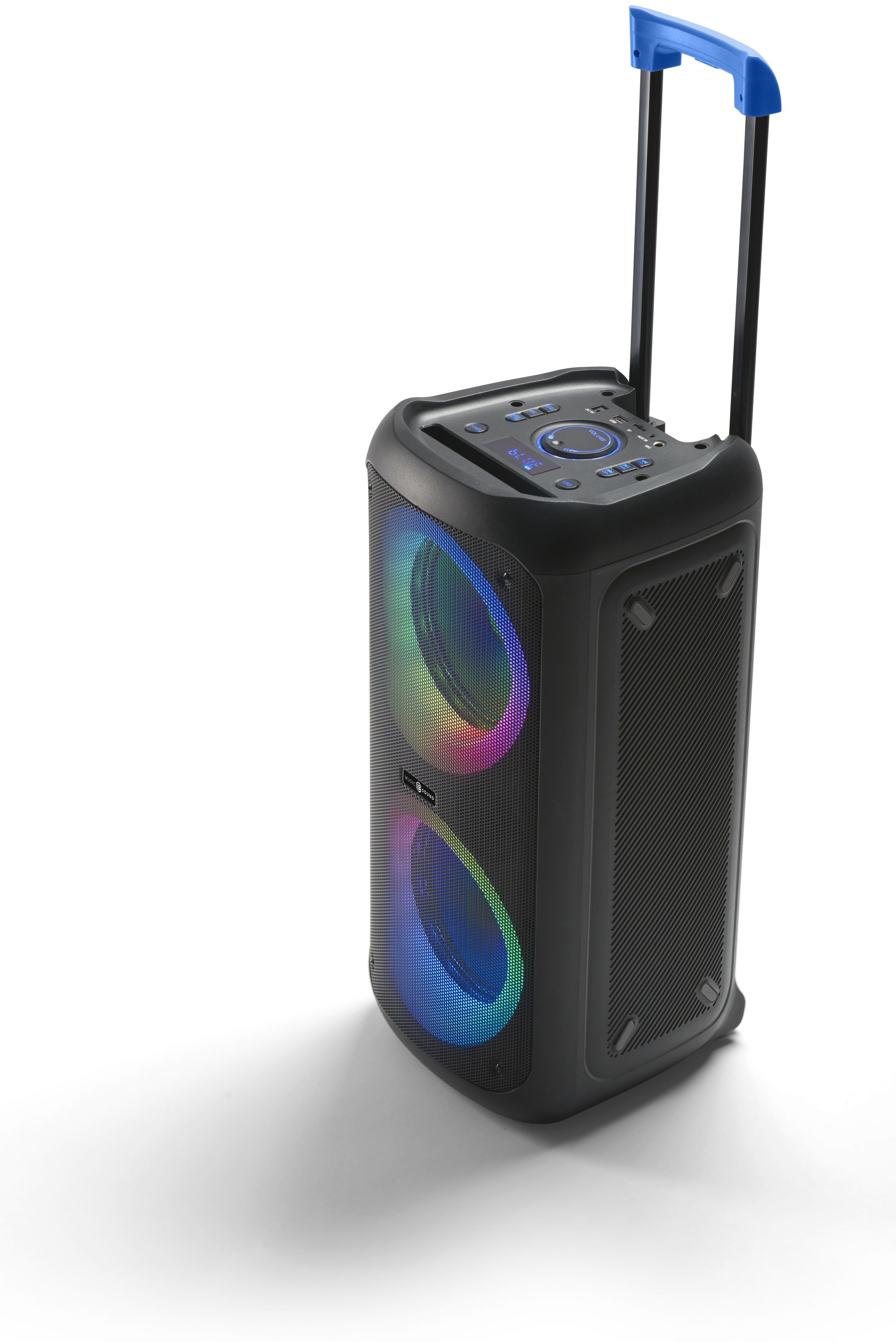 Music Sound Sound Box Cassa speaker Bluetooth con 80W di potenza e luci RGB