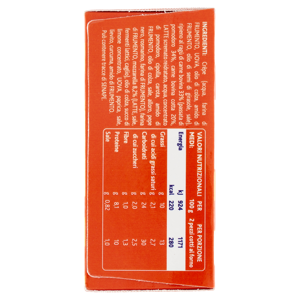 Sofficini Findus 4 Sofficini Rag&ugrave; Pi&ugrave; Mozzarella 250 g