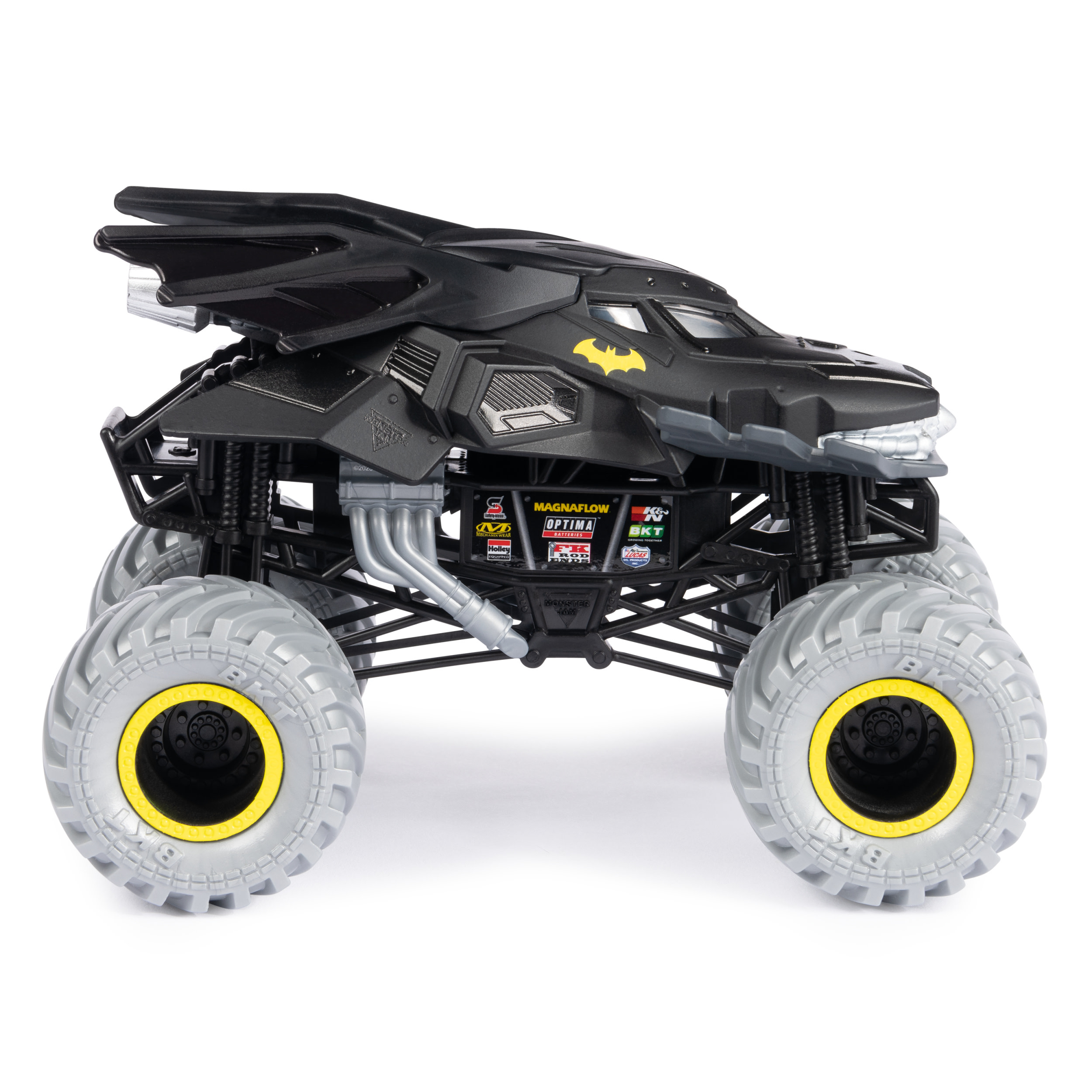 Monster Jam , veicolo Monster Truck ufficiale Batman, veicolo die-cast da collezione, in scala 1:24, giocattoli per bambini dai 3 anni in su