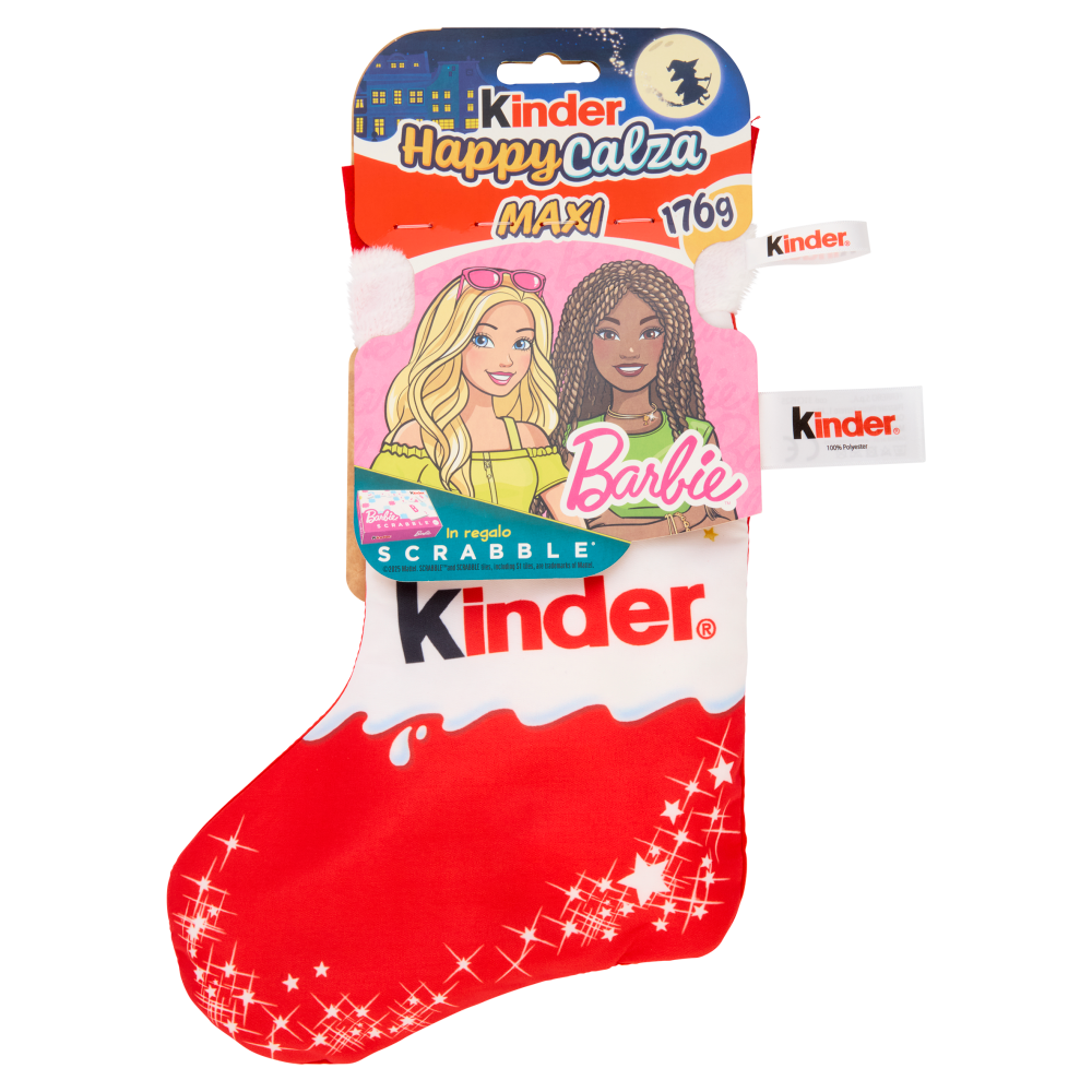 Kinder Happy Calza Maxi Barbie 7 pezzi 176 g