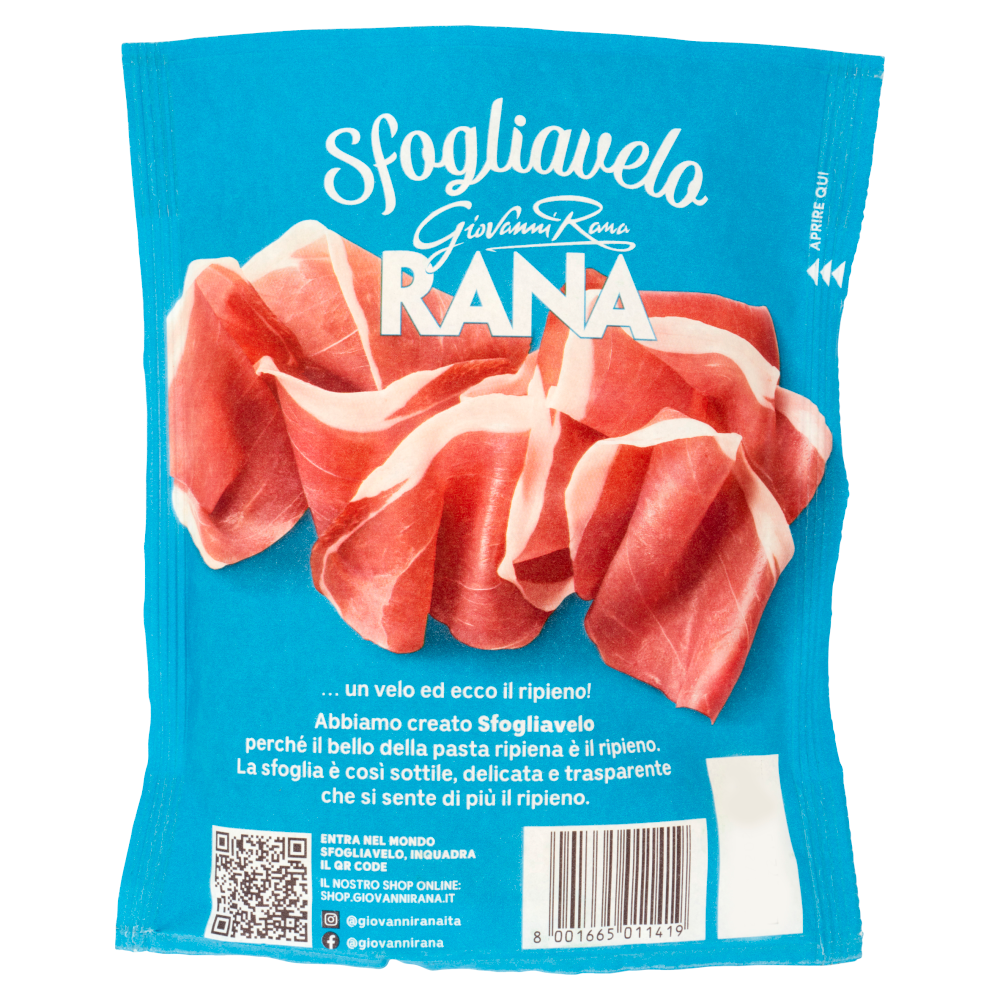 Giovanni Rana Sfogliavelo Prosciutto Crudo 250 g