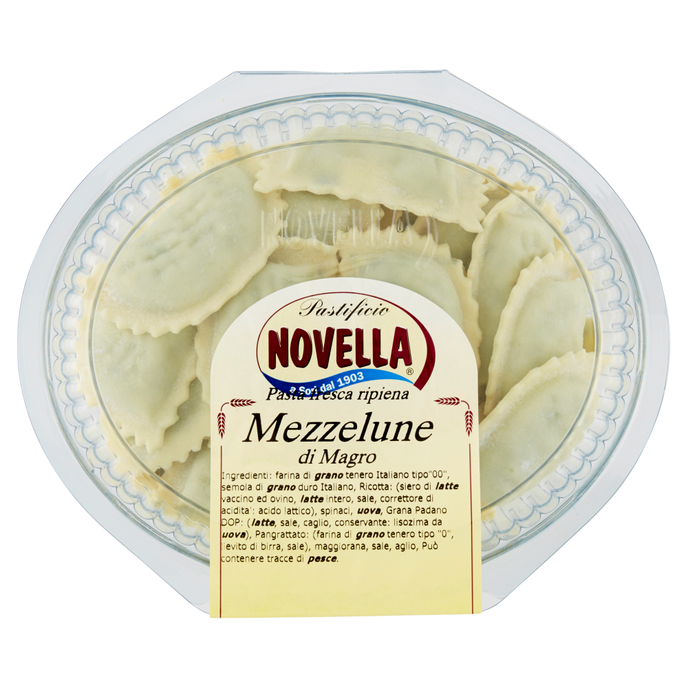 Pastificio Novella Mezzelune di Magro 400 g