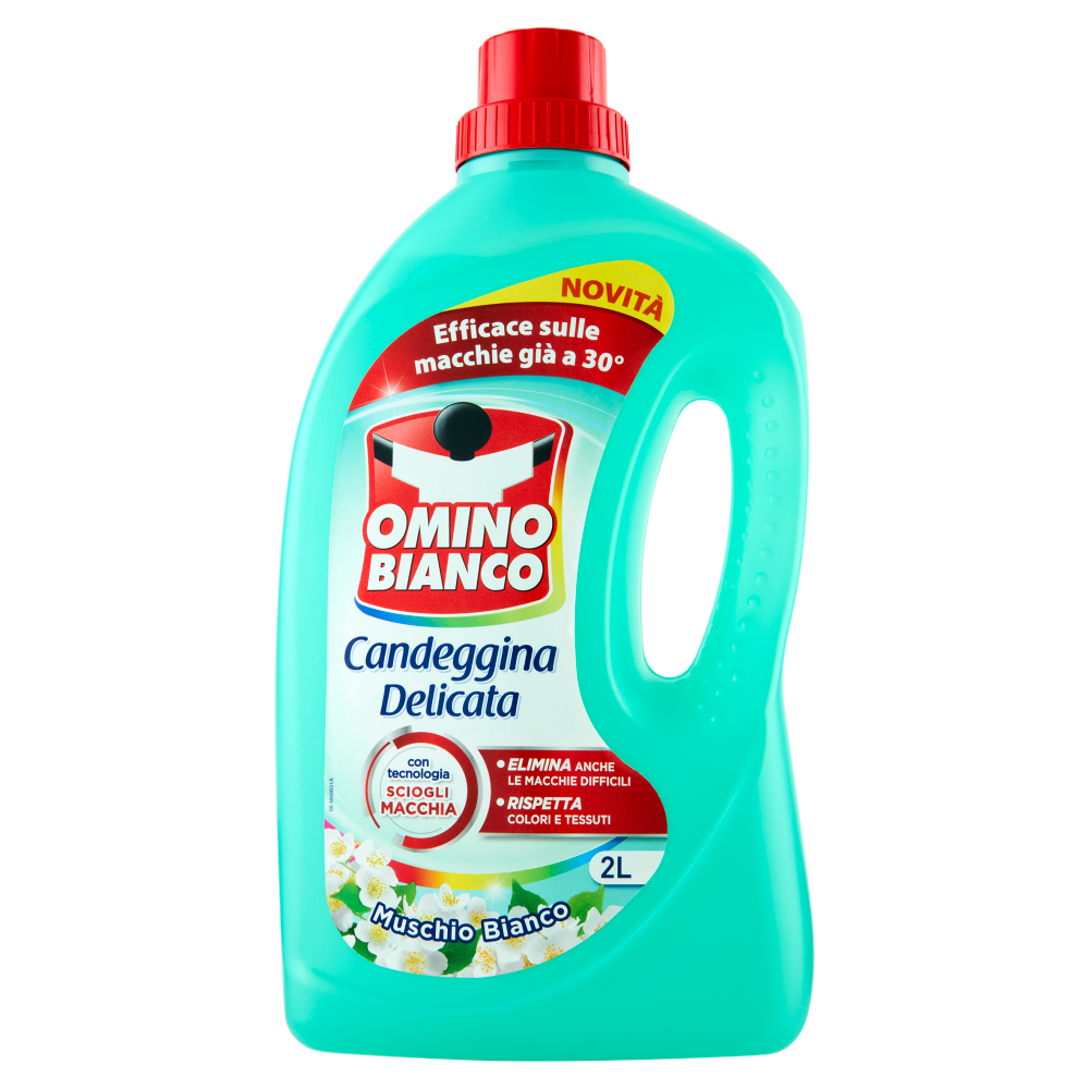 Omino Bianco Candeggina Delicata Muschio Bianco 2000 ml