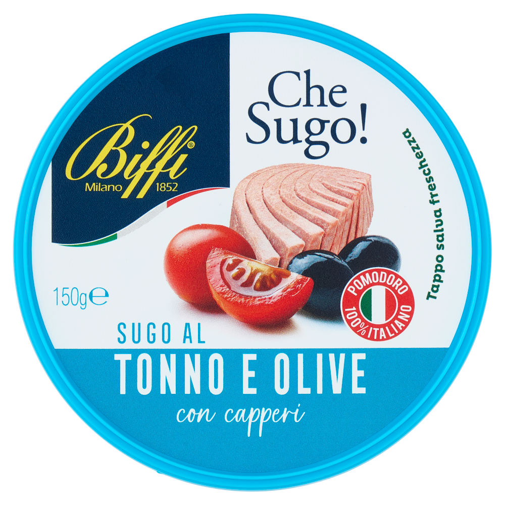 Biffi Che Sugo! Sugo al Tonno e Olive con capperi 150 g