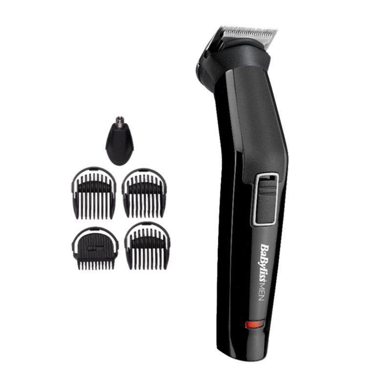 BaByliss MT725E regolabarba Batteria 3 7 mm Nero