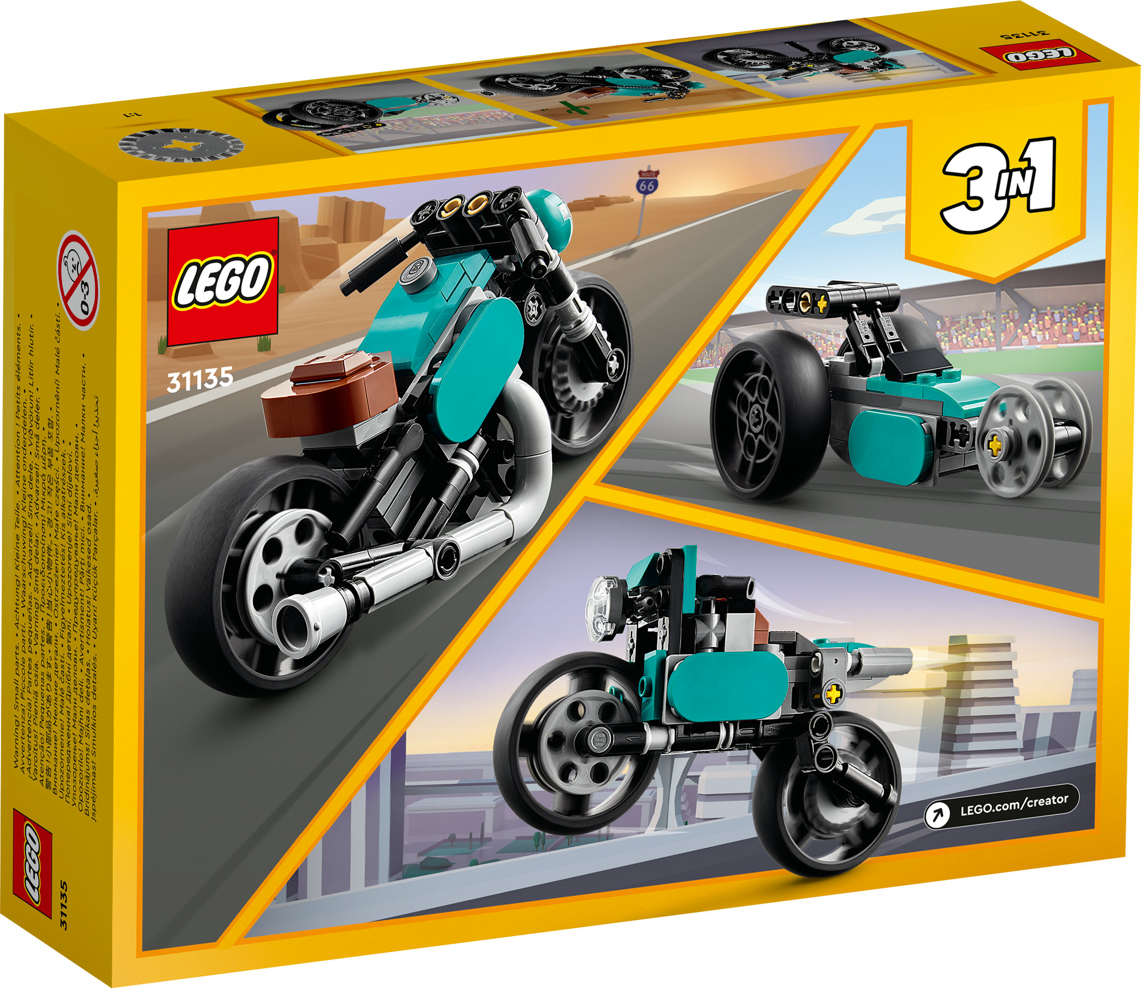 LEGO Creator Motocicletta vintage
