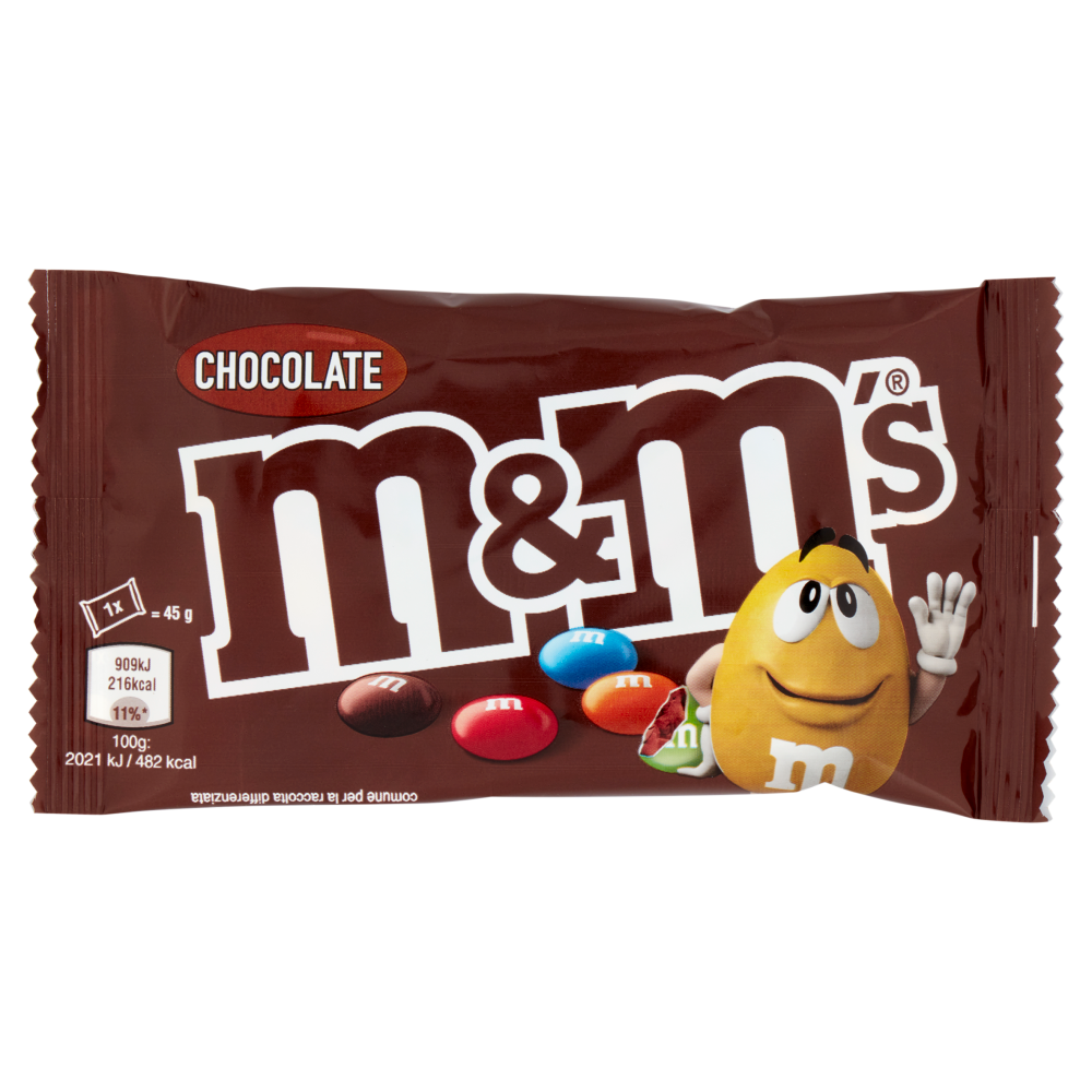 M&M's Chocolate Confetti al Cioccolato 45 g