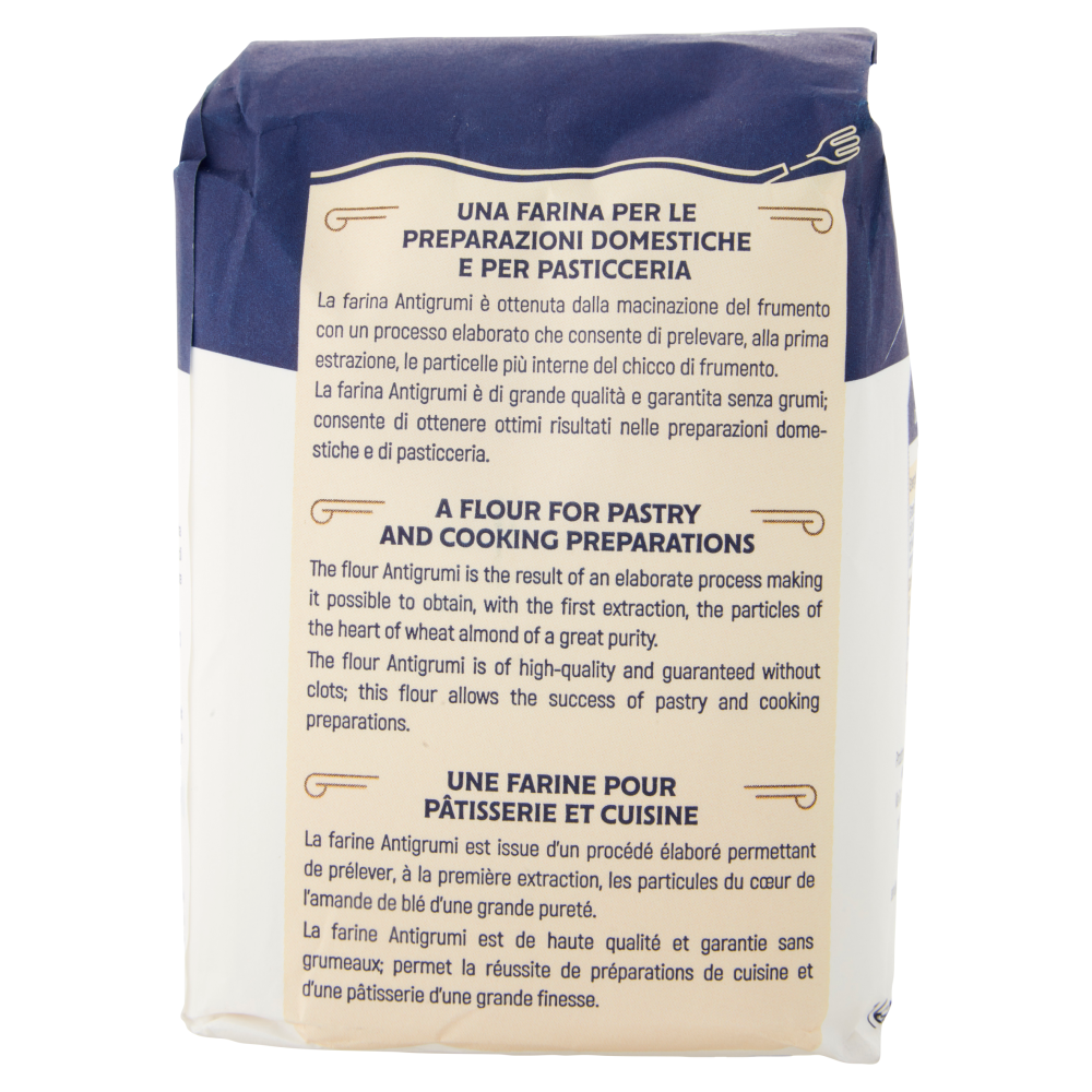 il Molino Chiavazza Farina Tipo "00" di Grano Tenero Antigrumi 1 kg